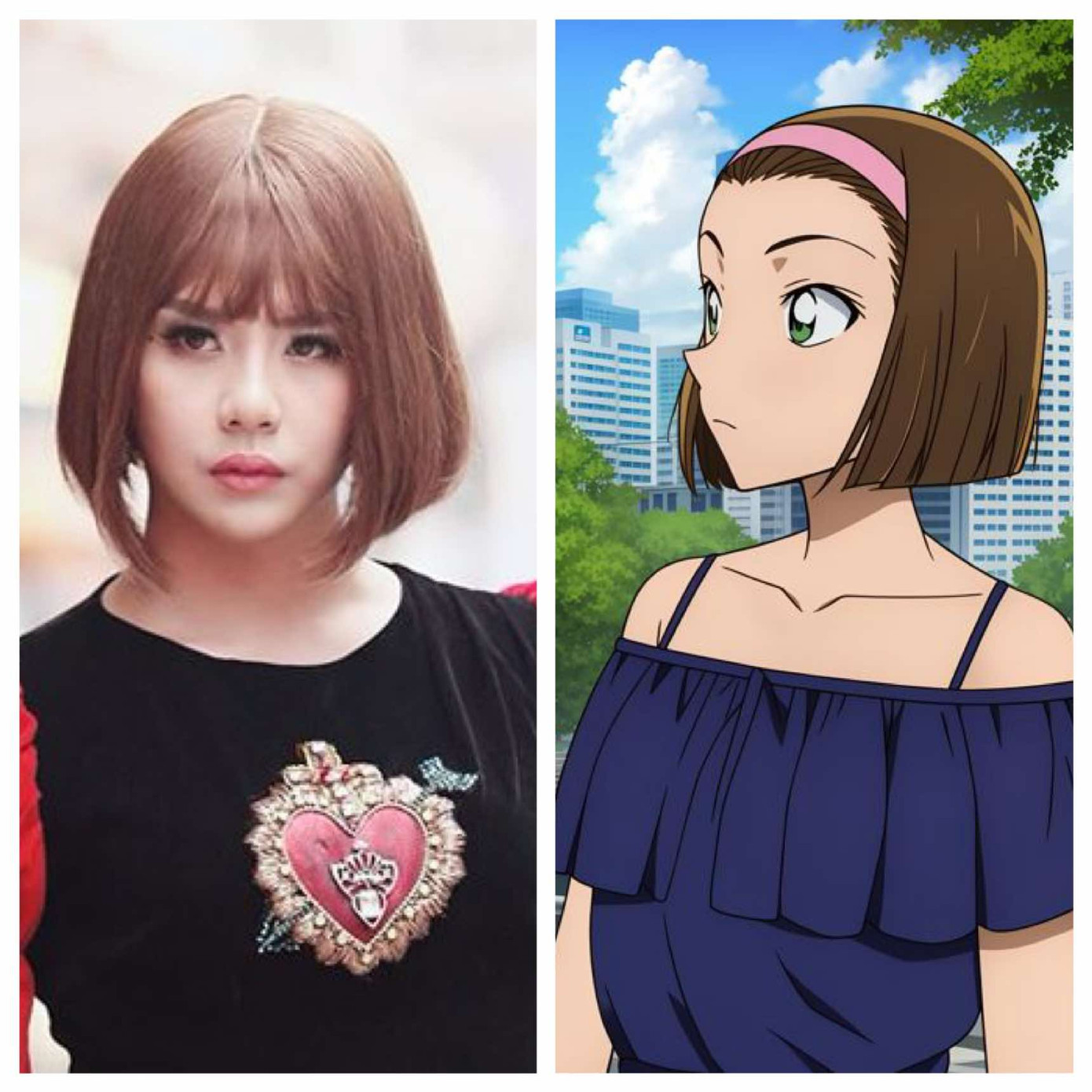 Neko Lê "đào" được tấm ảnh ngày xưa của Duy Khánh và trông hao hao Sonoko đến lạ. Neko Lê "đào" được tấm ảnh ngày xưa của Duy Khánh và trông hao hao Sonoko đến lạ.