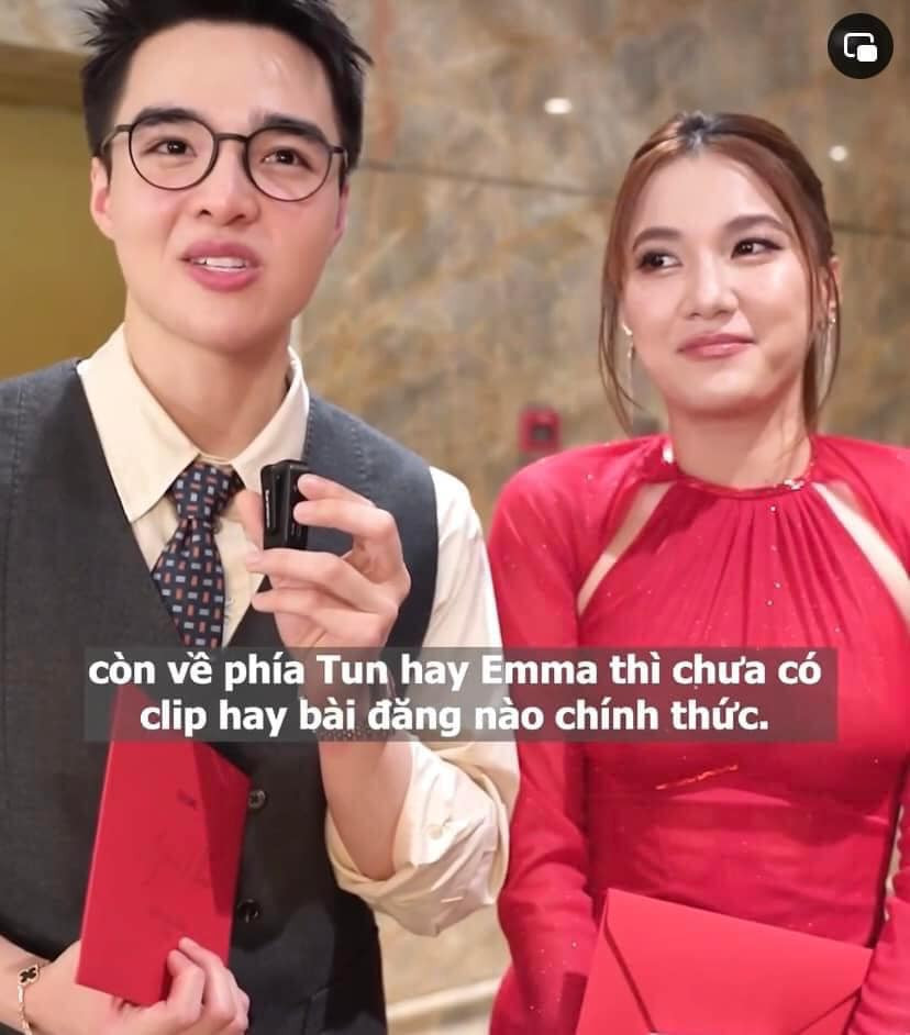 Tun Phạm phủ nhận những thông tin liên quan đến việc cả hai đang hẹn hò. Tun Phạm phủ nhận những thông tin liên quan đến việc cả hai đang hẹn hò.