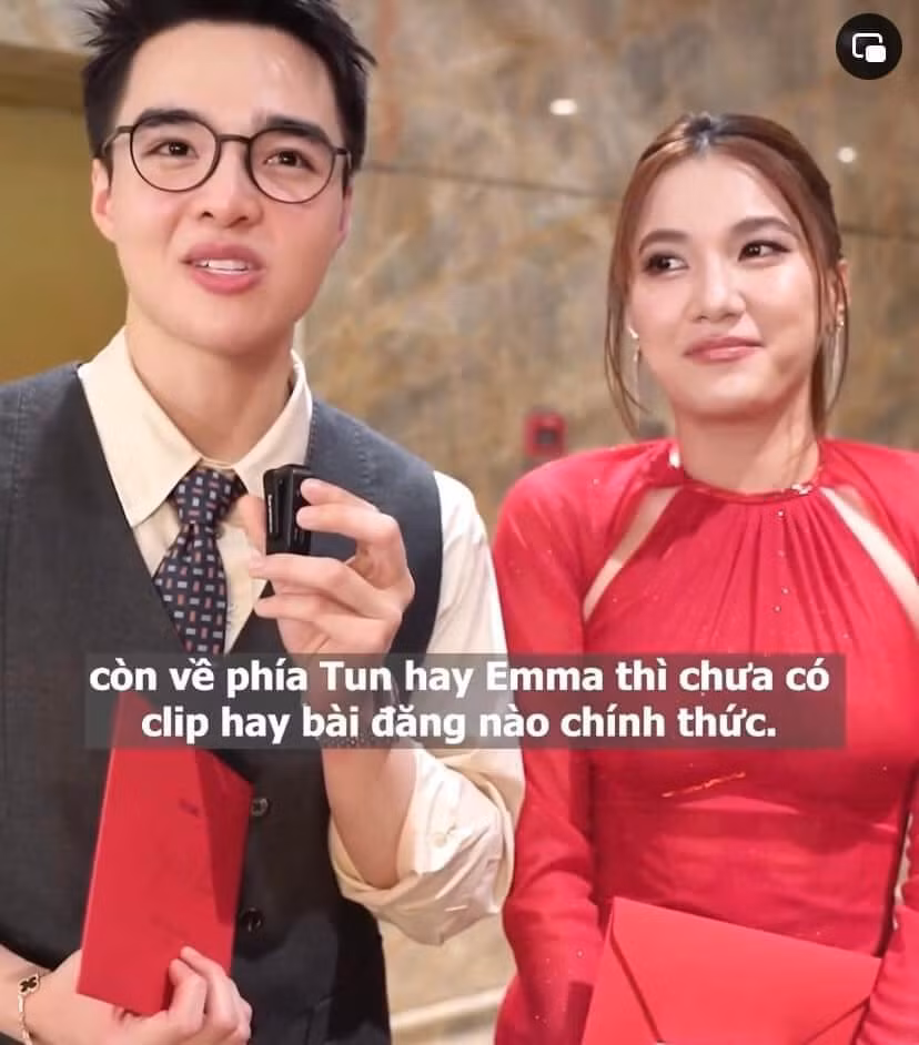 Tun Phạm phủ nhận những thông tin liên quan đến việc cả hai đang hẹn hò.