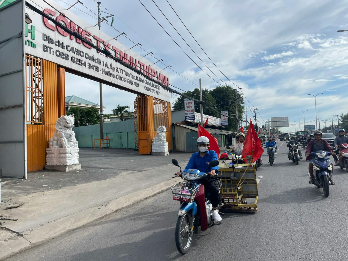 Ảnh: Tuổi Trẻ Xã Bình Chánh