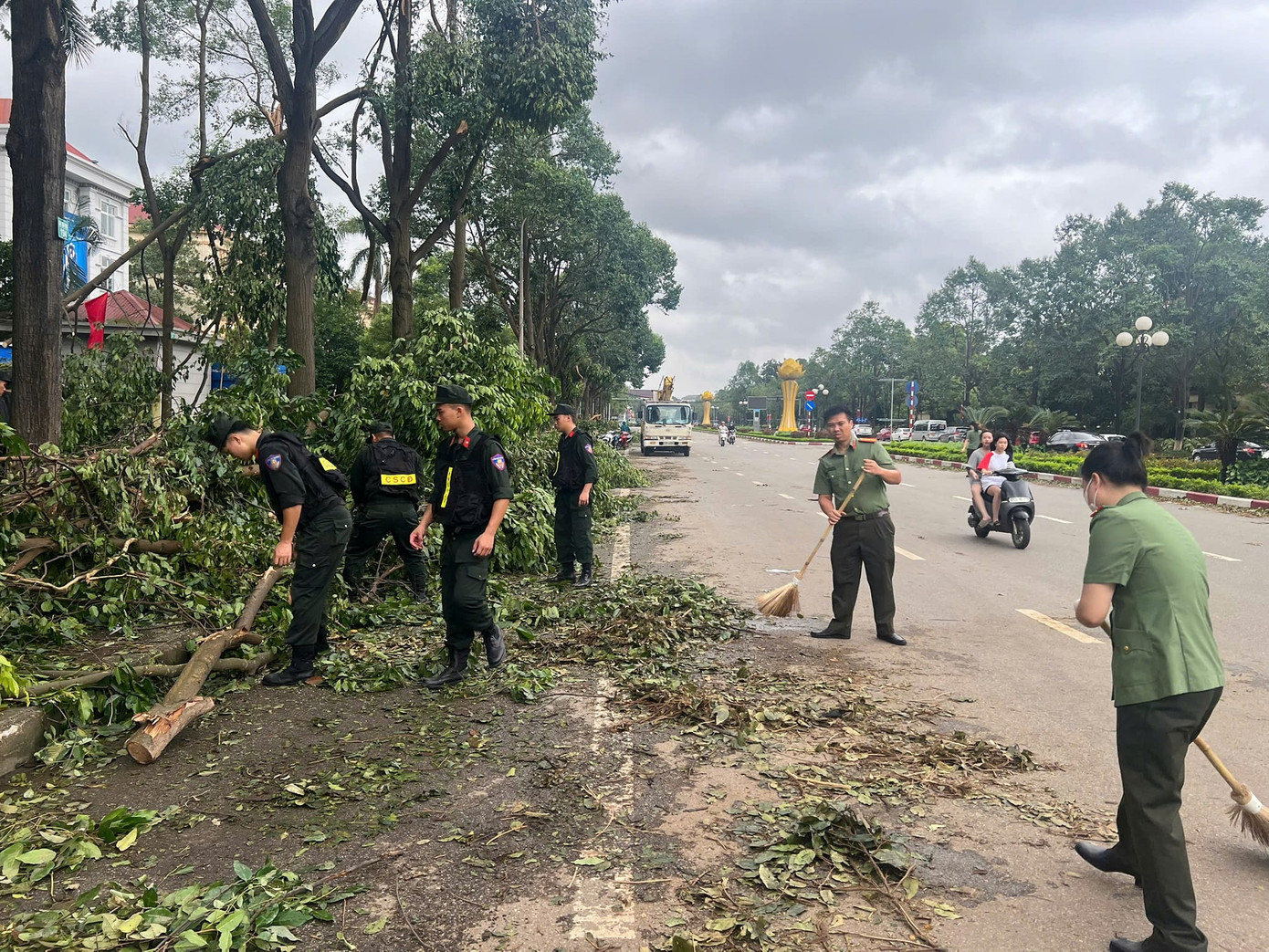 Ảnh: Đoàn Thanh niên Công an Bắc Ninh
