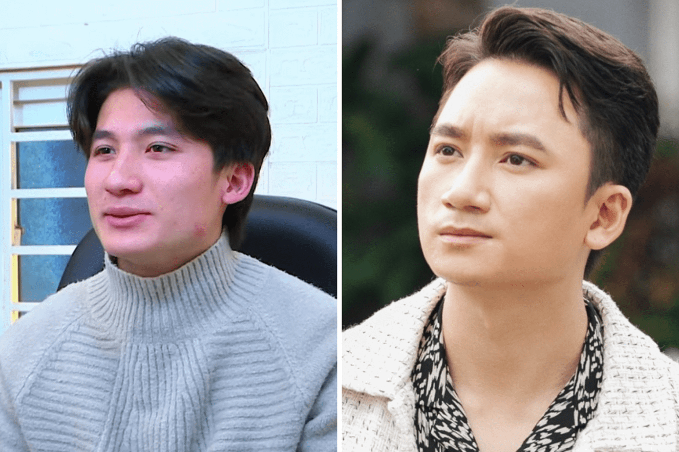 Visual giống nhau như đúc của hai thiếu gia họ Phan. Visual giống nhau như đúc của hai thiếu gia họ Phan.