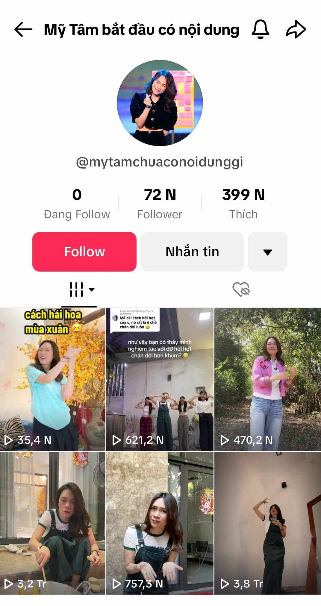 Vừa "khai trương" kênh nhưng Mỹ Tâm đã có nội tràn khung.