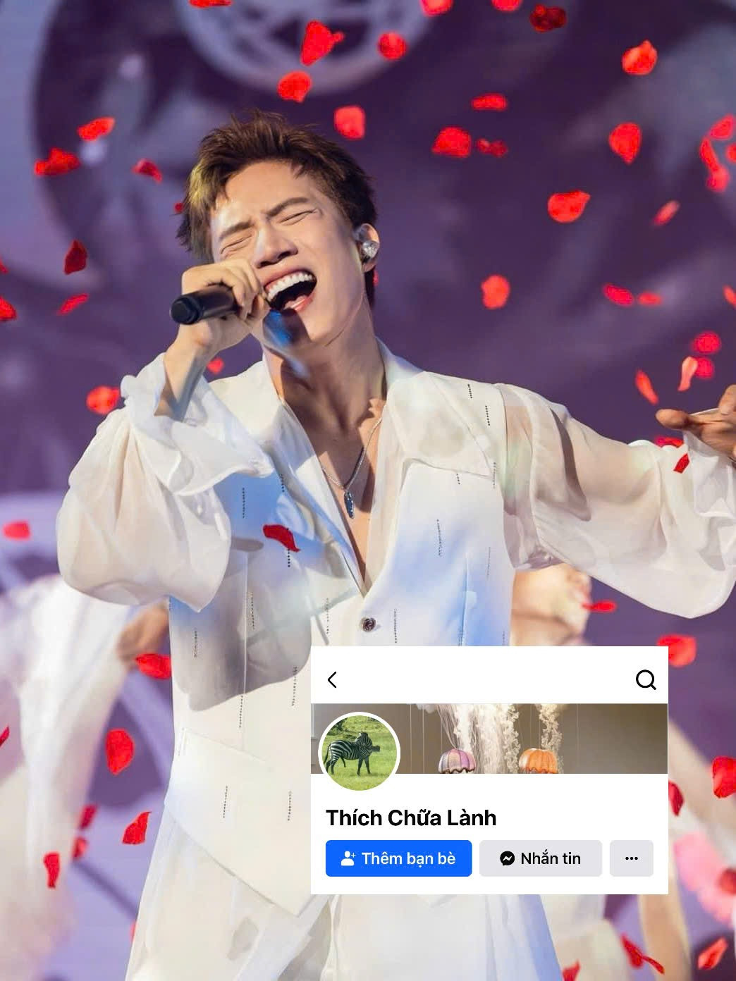 Anh Tú bị fan soi ra là chủ nhân của tài khoản "Thích Chữa Lành" trong một lần tương tác với Atus. Anh Tú bị fan soi ra là chủ nhân của tài khoản "Thích Chữa Lành" trong một lần tương tác với Atus.