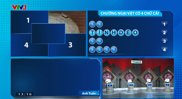 Tiếng chuông giành quyền trả lời đã vang lên tại trường quay S14. Tiếng chuông giành quyền trả lời đã vang lên tại trường quay S14.