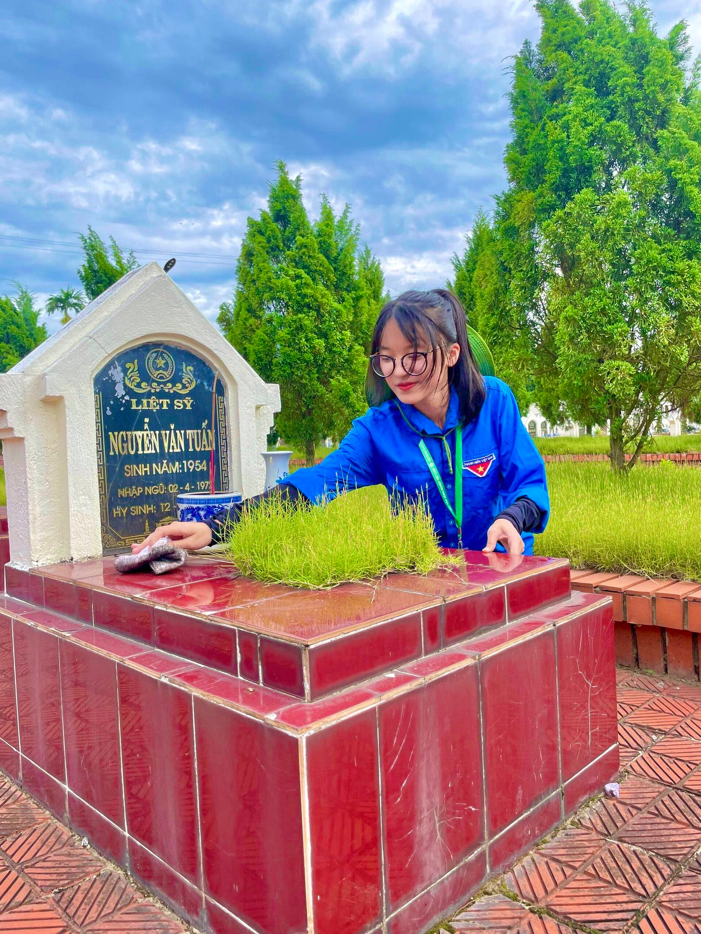 Ảnh: Đội SVTN Đồng Hương Hải Dương - VNUA