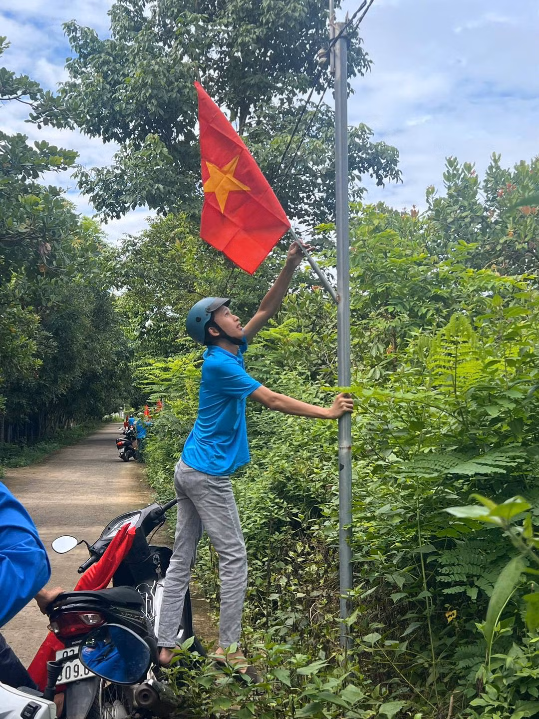 Ảnh: Đoàn Thanh Niên - Hội LHTN xã Thanh Lương.