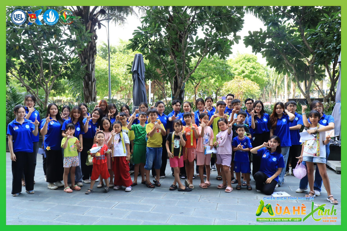 Ảnh: Mùa hè xanh UEL Ảnh: Mùa hè xanh UEL