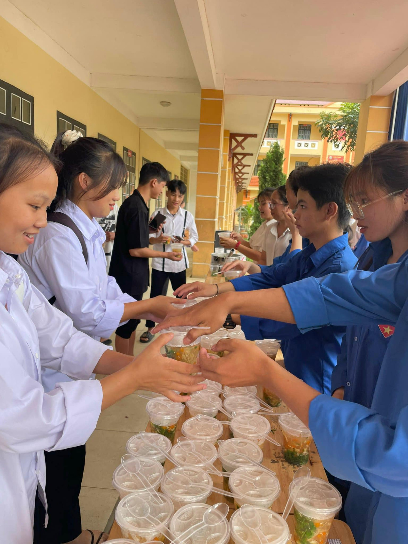 Ảnh: Đoàn trường THCS và THPT Huyện Bát Xát