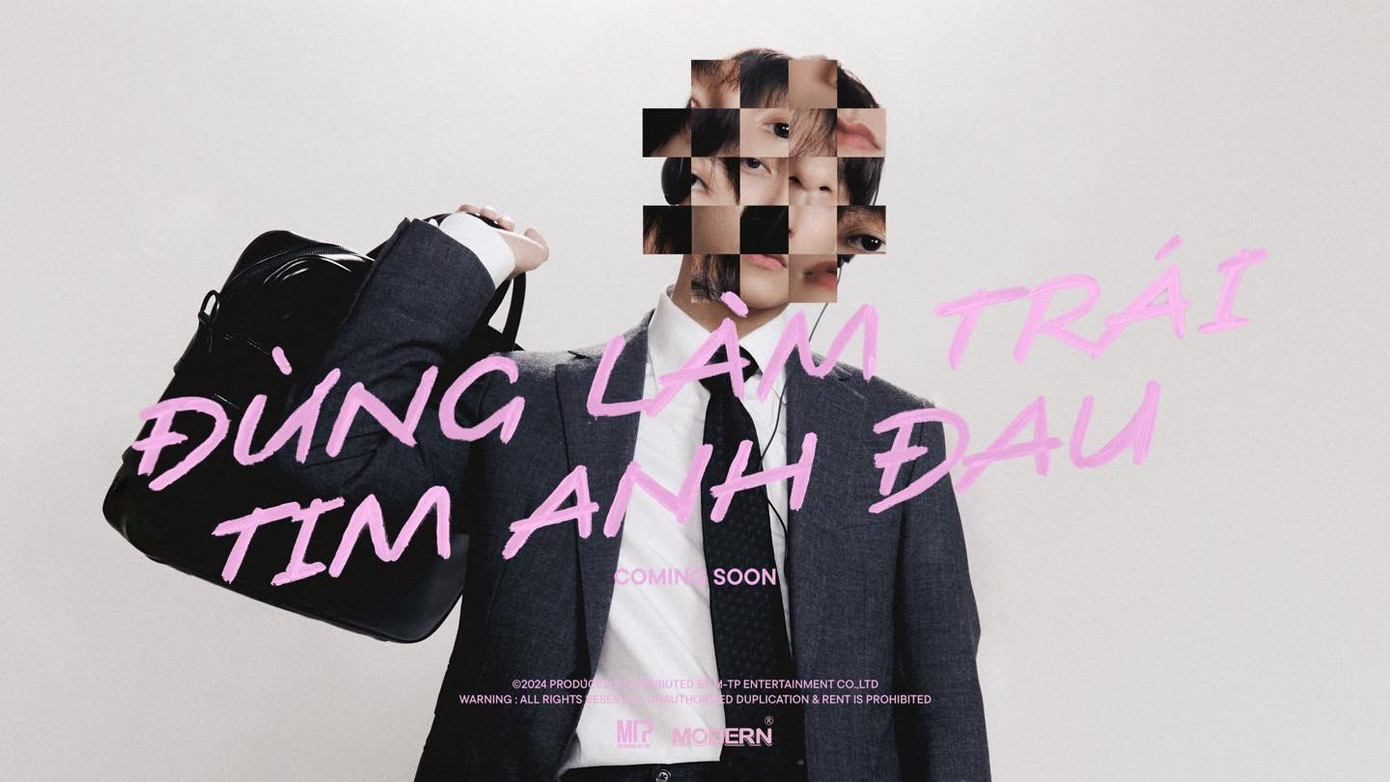 Sơn Tùng M-TP tung poster MV Đừng Làm Trái Tim Anh Đau, hé lộ tạo hình mới.