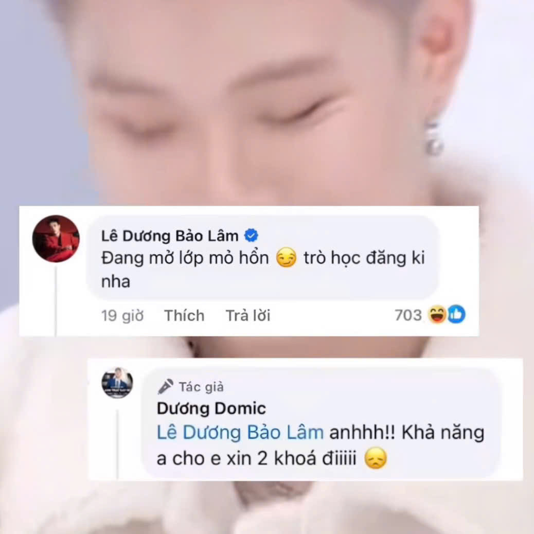 Trước đó, Dương Domic cũng từng “xin” Dương Lâm cho theo học nhưng bị &quot;thầy&quot; từ chối.