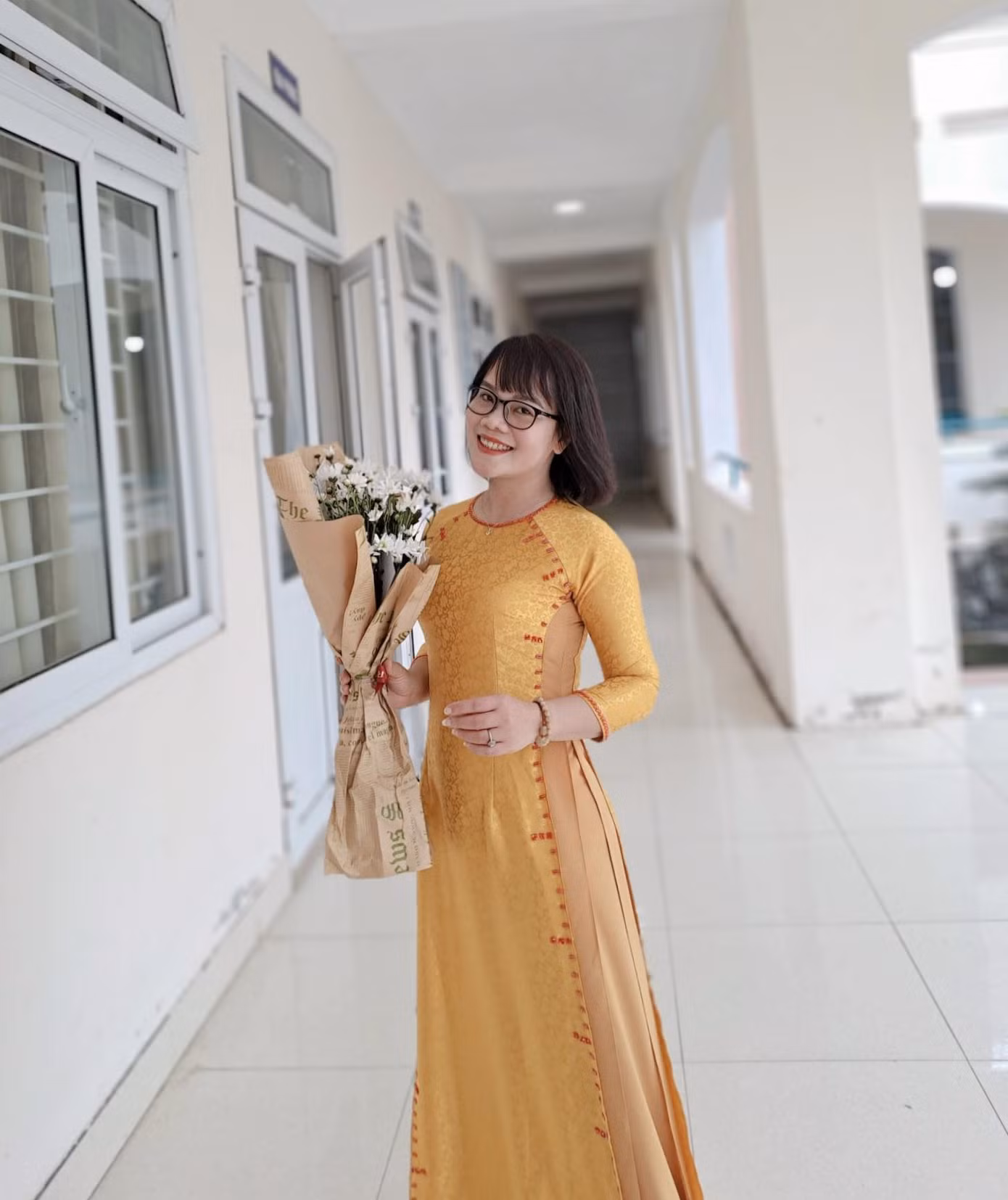 Cô Lệ Duyên khuyên các sĩ tử nên dành thời gian ôn thật kỹ kiến thức.