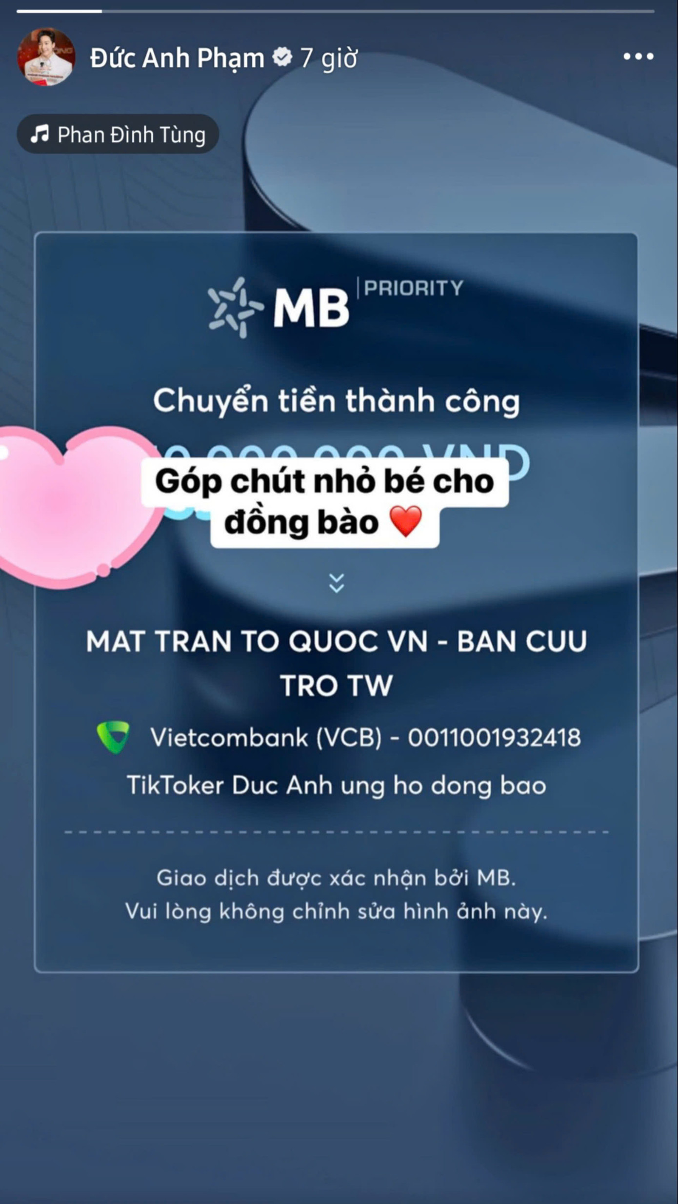 TikToker Đức Anh chia sẻ khó khăn cùng bà con vùng bão lũ. TikToker Đức Anh chia sẻ khó khăn cùng bà con vùng bão lũ.