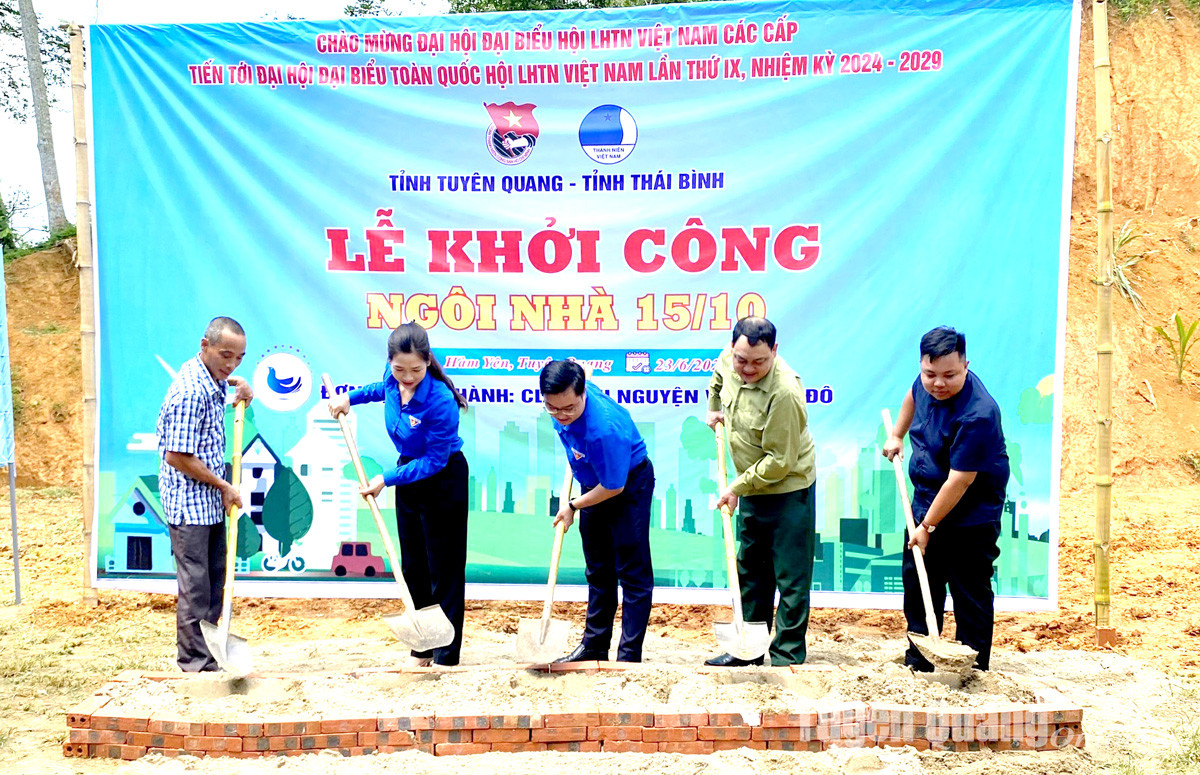 Đây là hoạt động thiết thực lập thành tích chào mừng Đại hội đại biểu Hội LHTN Việt Nam tỉnh Tuyên Quang lần thứ VI và Đại hội đại biểu Hội LHTN Việt Nam toàn quốc lần thứ IX, nhiệm kỳ 2024 - 2029. Ảnh: Báo Tuyên Quang Online Đây là hoạt động thiết thực lập thành tích chào mừng Đại hội đại biểu Hội LHTN Việt Nam tỉnh Tuyên Quang lần thứ VI và Đại hội đại biểu Hội LHTN Việt Nam toàn quốc lần thứ IX, nhiệm kỳ 2024 - 2029. Ảnh: Báo Tuyên Quang Online
