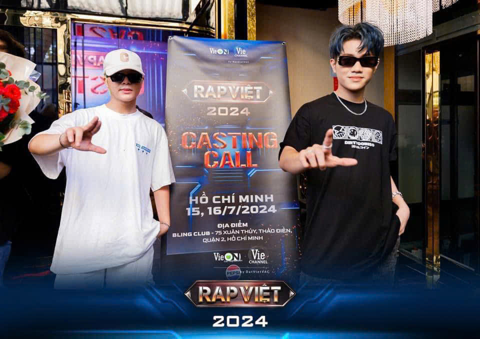 Trước đó, hai anh em từng rủ nhau đến buổi casting Rap Việt mùa 4 để gặp lại những người thầy cũ.
