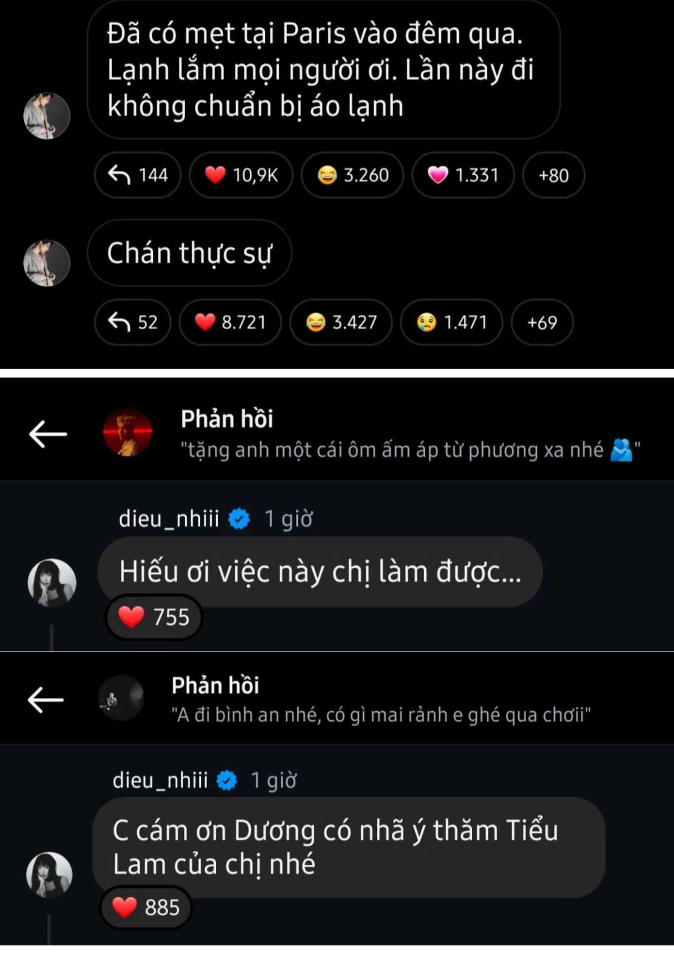 Hậu Anh Trai "Say Hi", Diệu Nhi quyết ngăn chặn dàn "anh trai" tiếp cận chồng. Hậu Anh Trai "Say Hi", Diệu Nhi quyết ngăn chặn dàn "anh trai" tiếp cận chồng.
