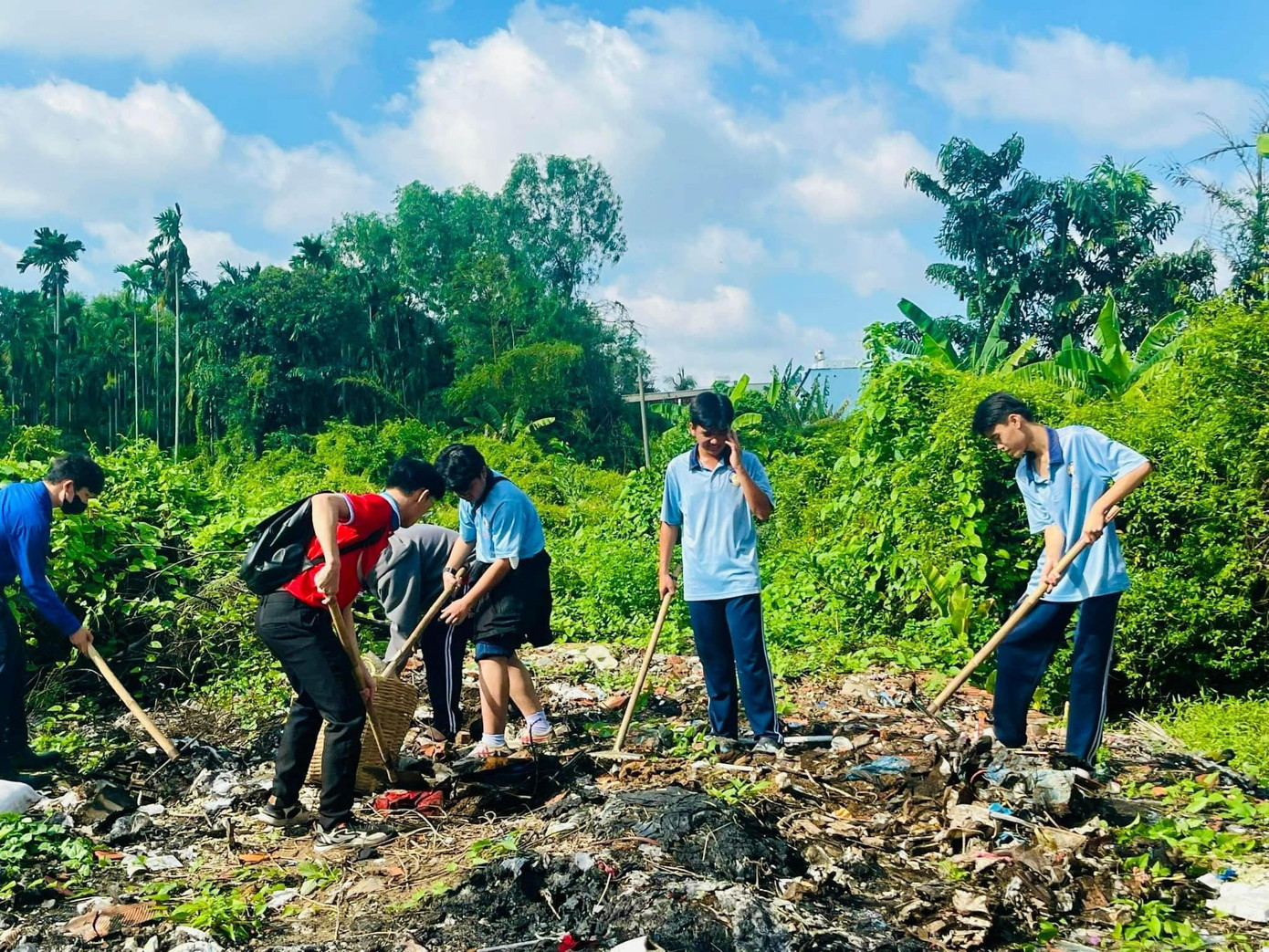 Ảnh: Chiến dịch Hoa Phượng Đỏ TP.HCM
