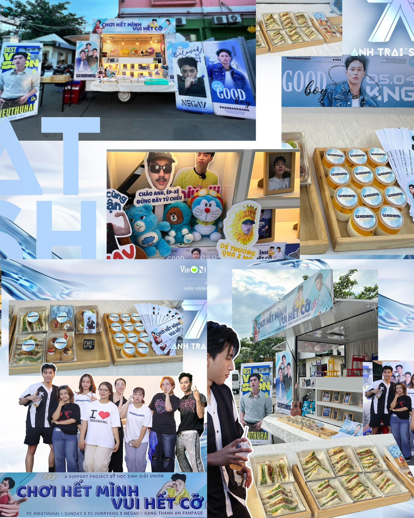 Cứ "chơi hết mình vui hết cỡ" vì nếu đói đã có FC của tổ đội GERDNANG lo.