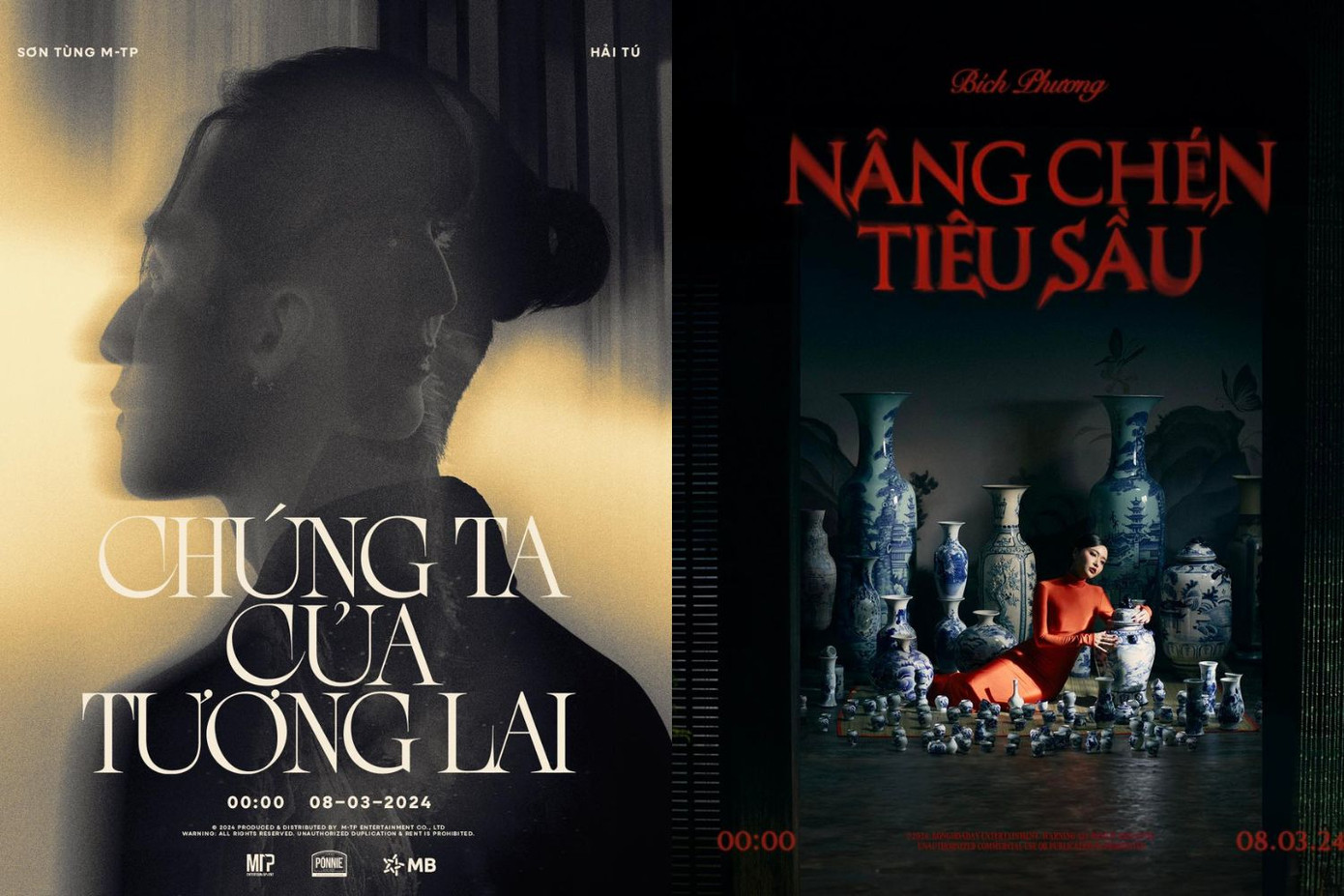 2 MV hứa hẹn sẽ bùng nổ V-Pop vào ngày 8/3.