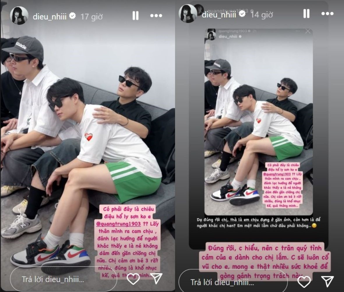 Diệu Nhi và "bé ba" Quang Trung bất ngờ trở thành "đồng minh".