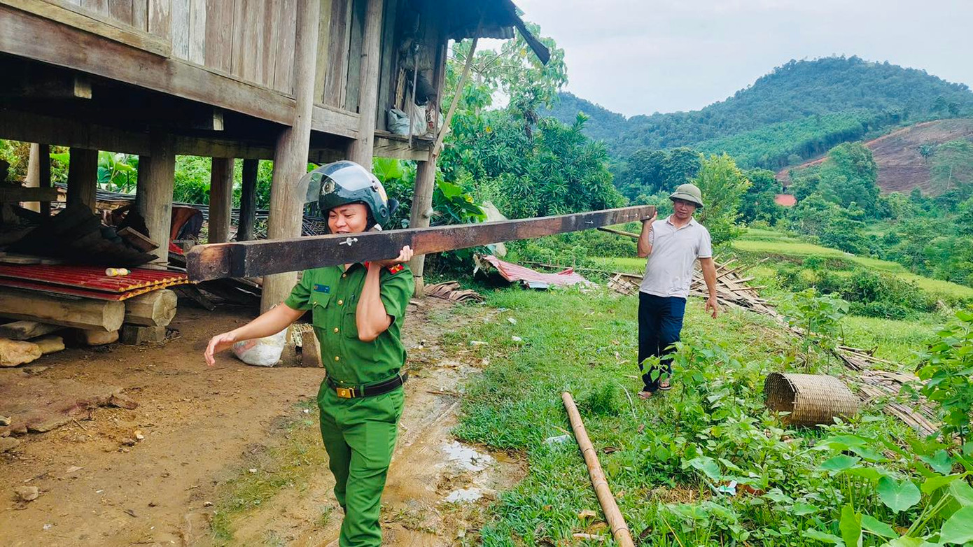 Ảnh: Đoàn Thanh niên Công an Nghệ An