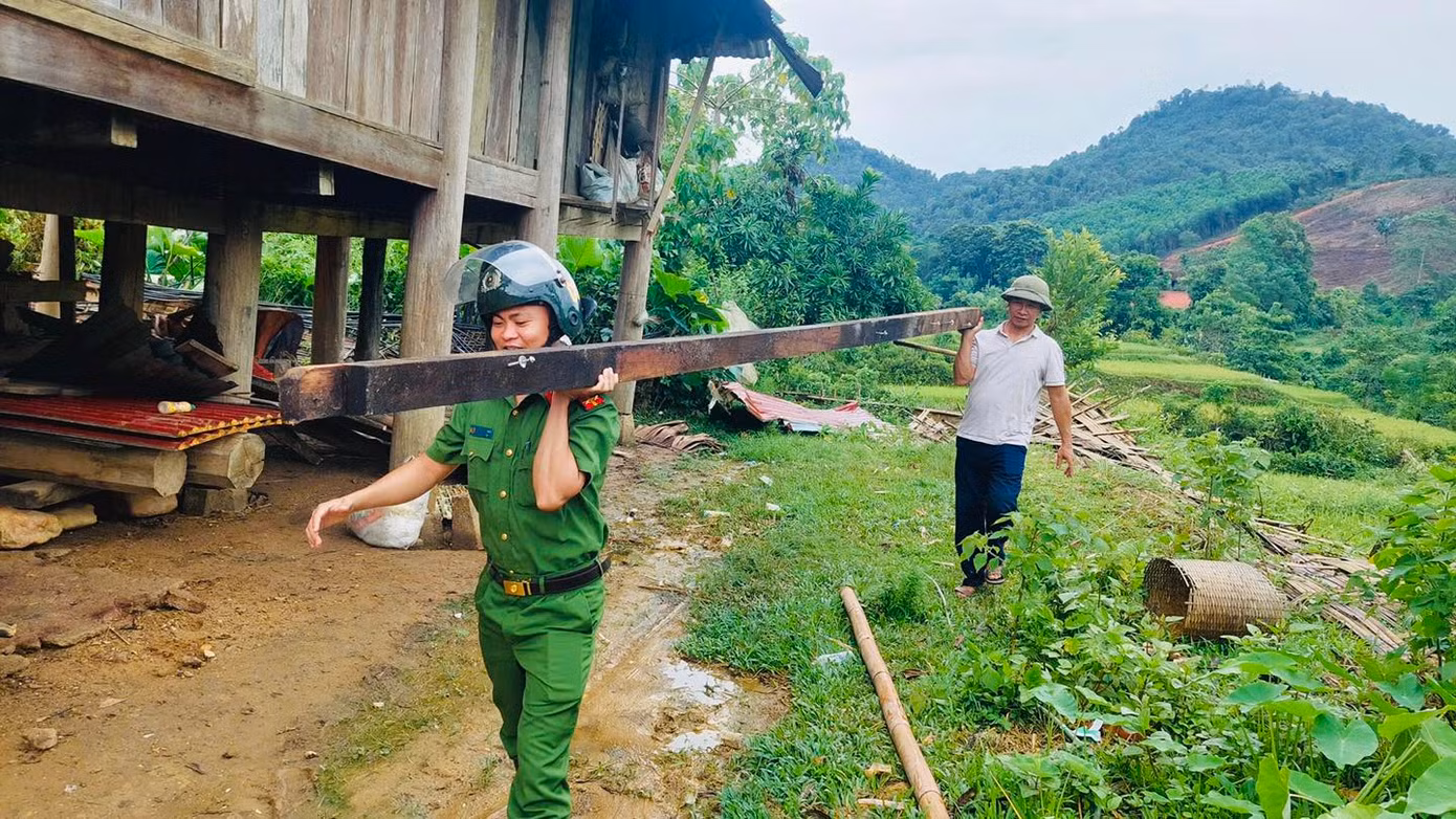 Ảnh: Đoàn Thanh niên Công an Nghệ An