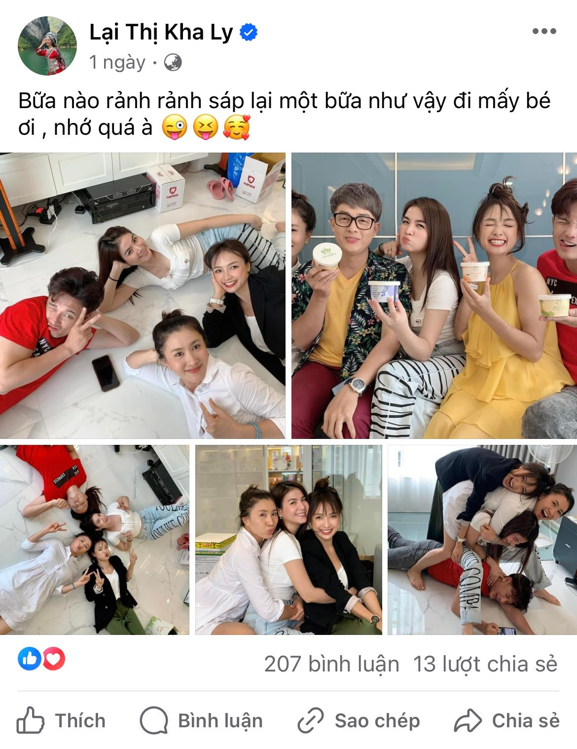 Bài viết của Kha Ly khiến netizen bồi hồi nhớ về "dàn cast huyền thoại" ngày xưa. Bài viết của Kha Ly khiến netizen bồi hồi nhớ về "dàn cast huyền thoại" ngày xưa.