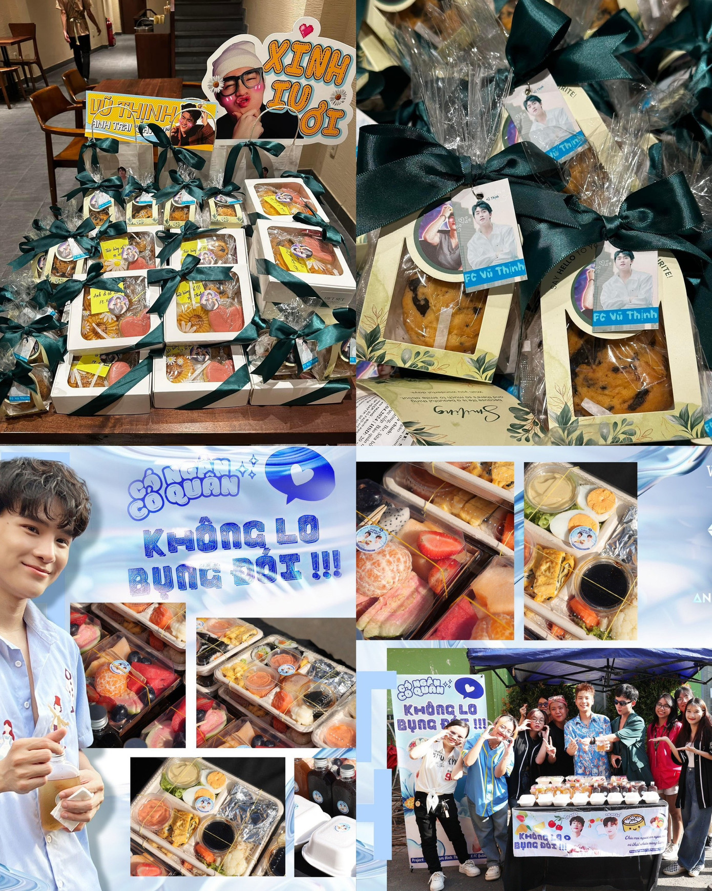 Nếu còn chưa no thì đã có FC Vũ Thịnh cùng FC Quân AP - Phạm Đình Thái Ngân giúp "không lo bụng đói".