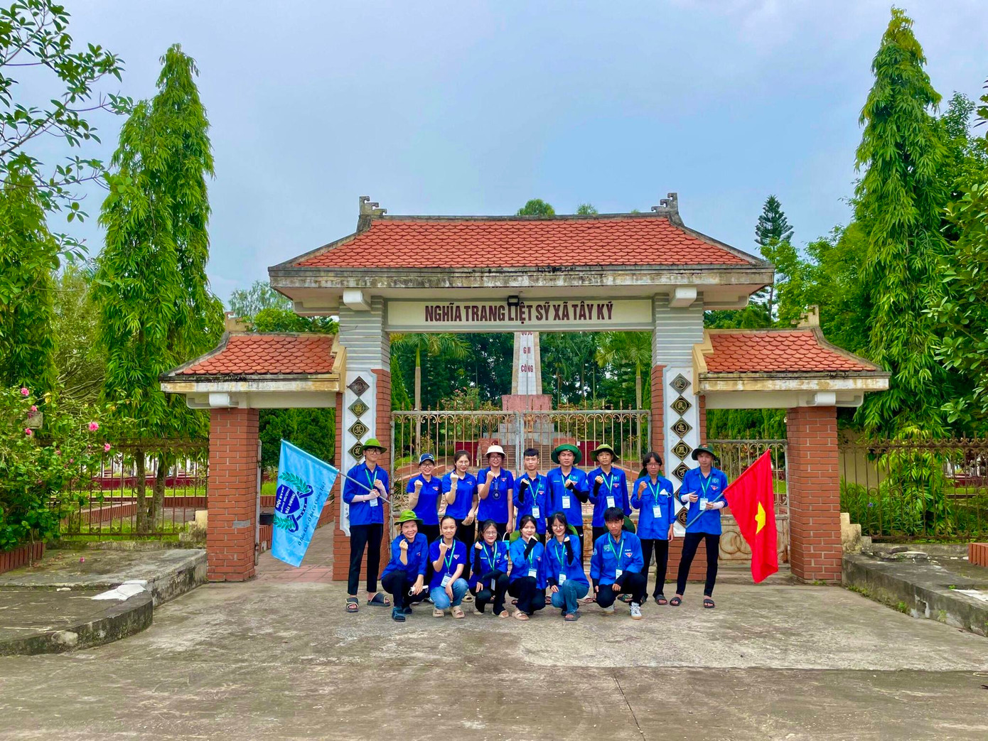 Ảnh: Đội SVTN Đồng Hương Hải Dương - VNUA