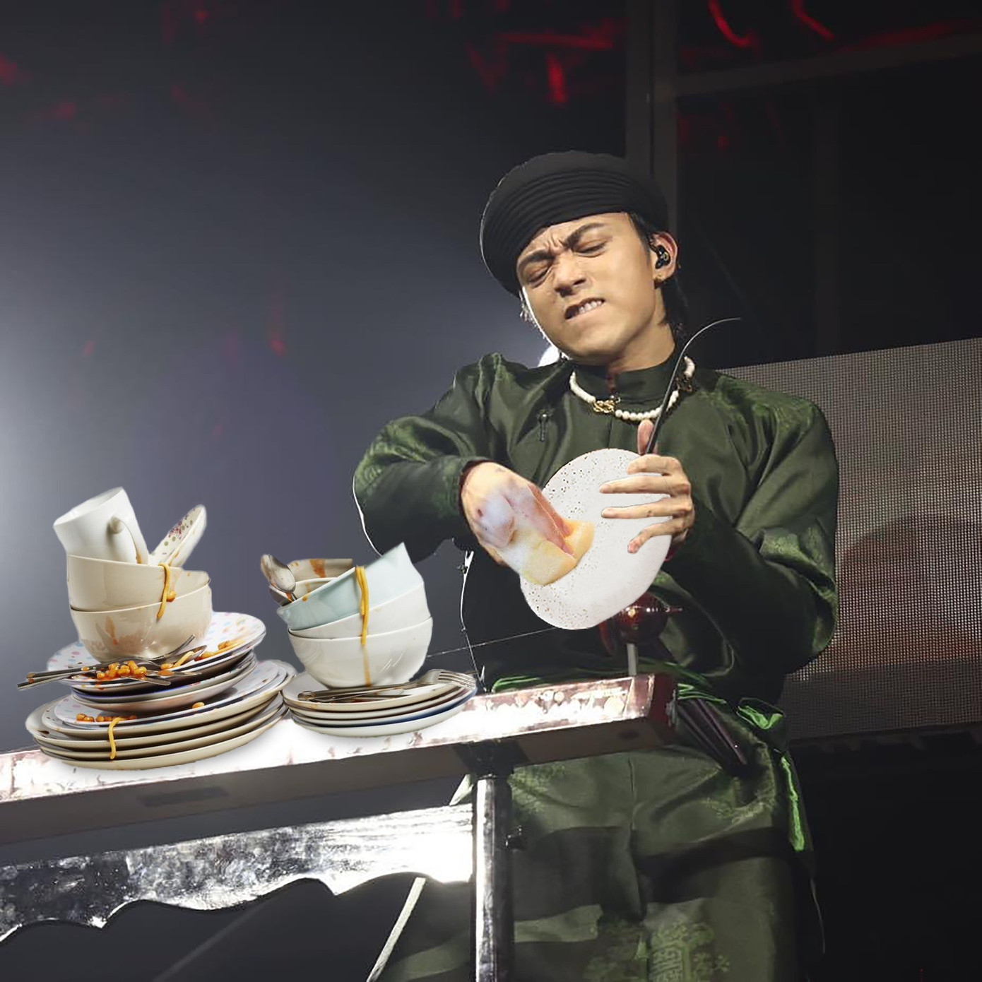 Cũng là "chà đĩa" nhưng trường hợp này lạ lắm! Cũng là "chà đĩa" nhưng trường hợp này lạ lắm!