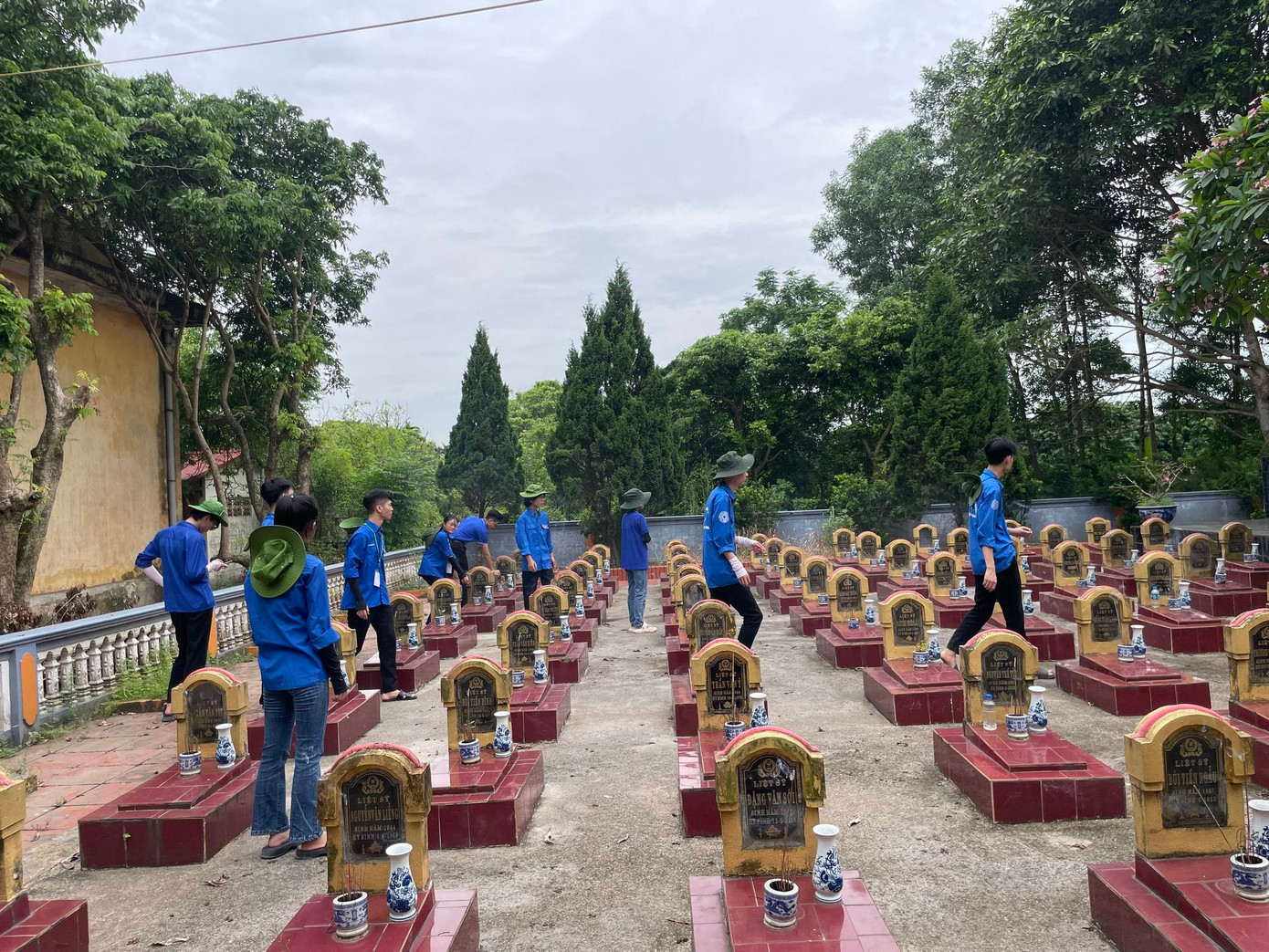 Ảnh: Đội SVTN Đồng Hương Hải Dương - VNUA