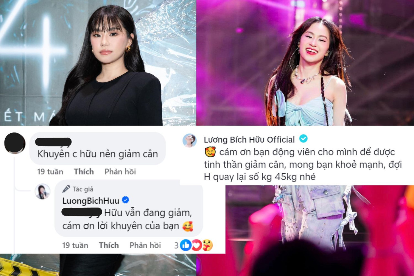 Lương Bích Hữu giảm cân thành công sau vài tháng tập luyện và ăn kiêng. Lương Bích Hữu giảm cân thành công sau vài tháng tập luyện và ăn kiêng.