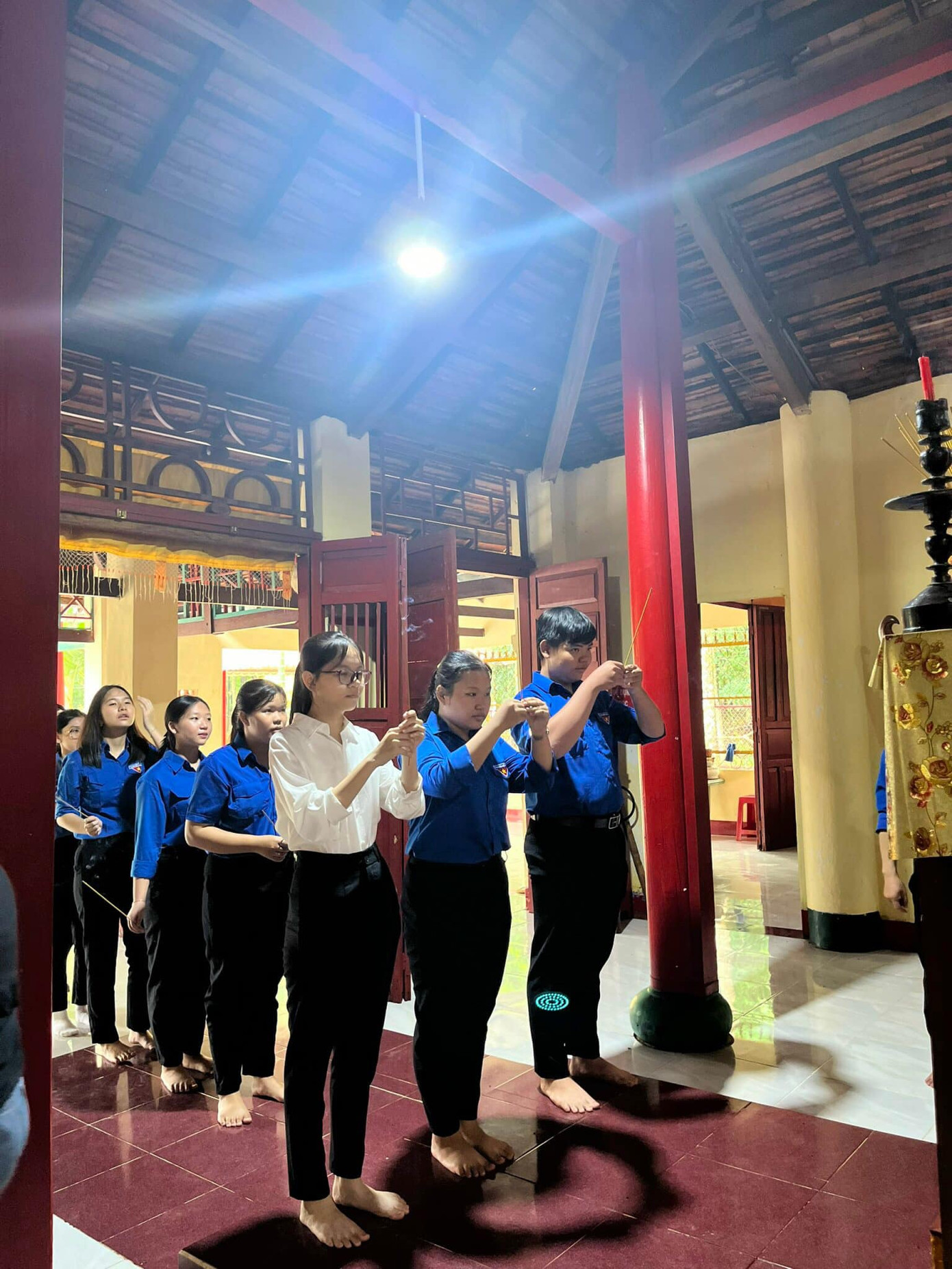 Ảnh: Đoàn thanh niên Thị trấn Dầu Giây