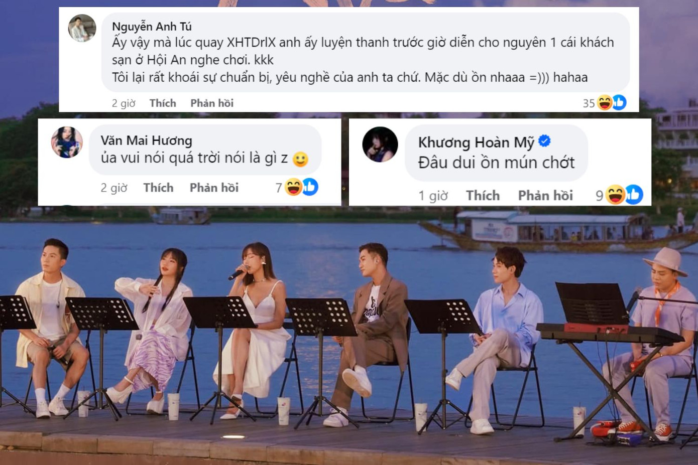 Những nghệ sĩ từng tham gia chương trình Xuân Hạ Thu Đông Rồi Lại Xuân không đồng tình với gạch đầu dòng "Khi mình vui, mình không nói gì" của Trúc Nhân. Những nghệ sĩ từng tham gia chương trình Xuân Hạ Thu Đông Rồi Lại Xuân không đồng tình với gạch đầu dòng "Khi mình vui, mình không nói gì" của Trúc Nhân.