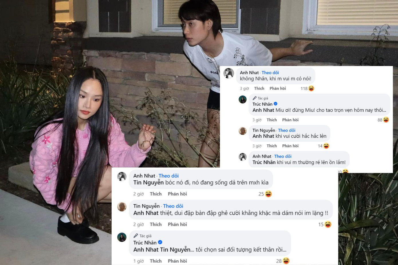 Dù bài đăng mang đầy cảm xúc nhưng sau những lời "bóc phốt" "Trúc Nhân sống giả trên mạng xã hội" từ hội bạn thân, netizen chỉ đành thả "bão haha". Dù bài đăng mang đầy cảm xúc nhưng sau những lời "bóc phốt" "Trúc Nhân sống giả trên mạng xã hội" từ hội bạn thân, netizen chỉ đành thả "bão haha".