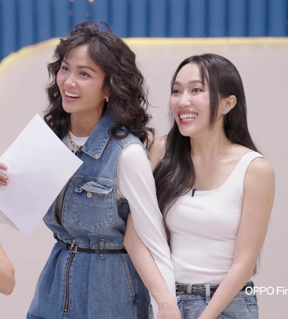 H'Hen Niê và Diệu Nhi bị cho "ra rìa" trong phần chuẩn bị ca khúc nhóm. H'Hen Niê và Diệu Nhi bị cho "ra rìa" trong phần chuẩn bị ca khúc nhóm.