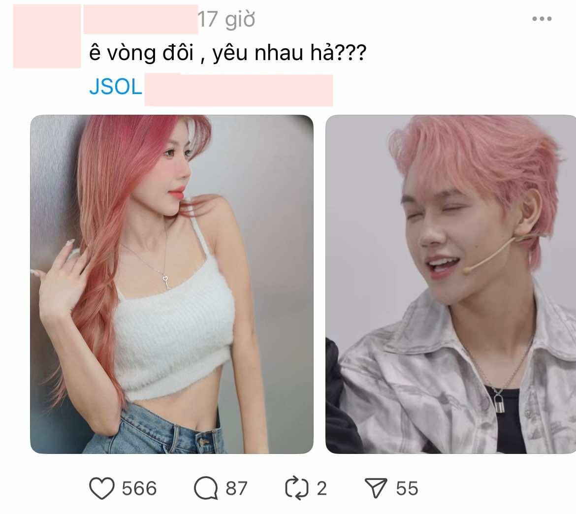 Cộng đồng mạng phát hiện mặt dây chuyền của Trang Pháp và JSOL có mối liên kết. Cộng đồng mạng phát hiện mặt dây chuyền của Trang Pháp và JSOL có mối liên kết.