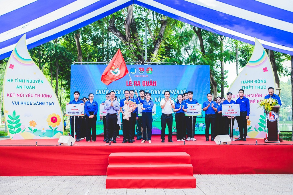 Lễ ra quân Chiến dịch Thanh niên tình nguyện hè năm 2024 tại thành phố Biên Hòa. Ảnh: UBND thành phố Biên Hòa. Lễ ra quân Chiến dịch Thanh niên tình nguyện hè năm 2024 tại thành phố Biên Hòa. Ảnh: UBND thành phố Biên Hòa.