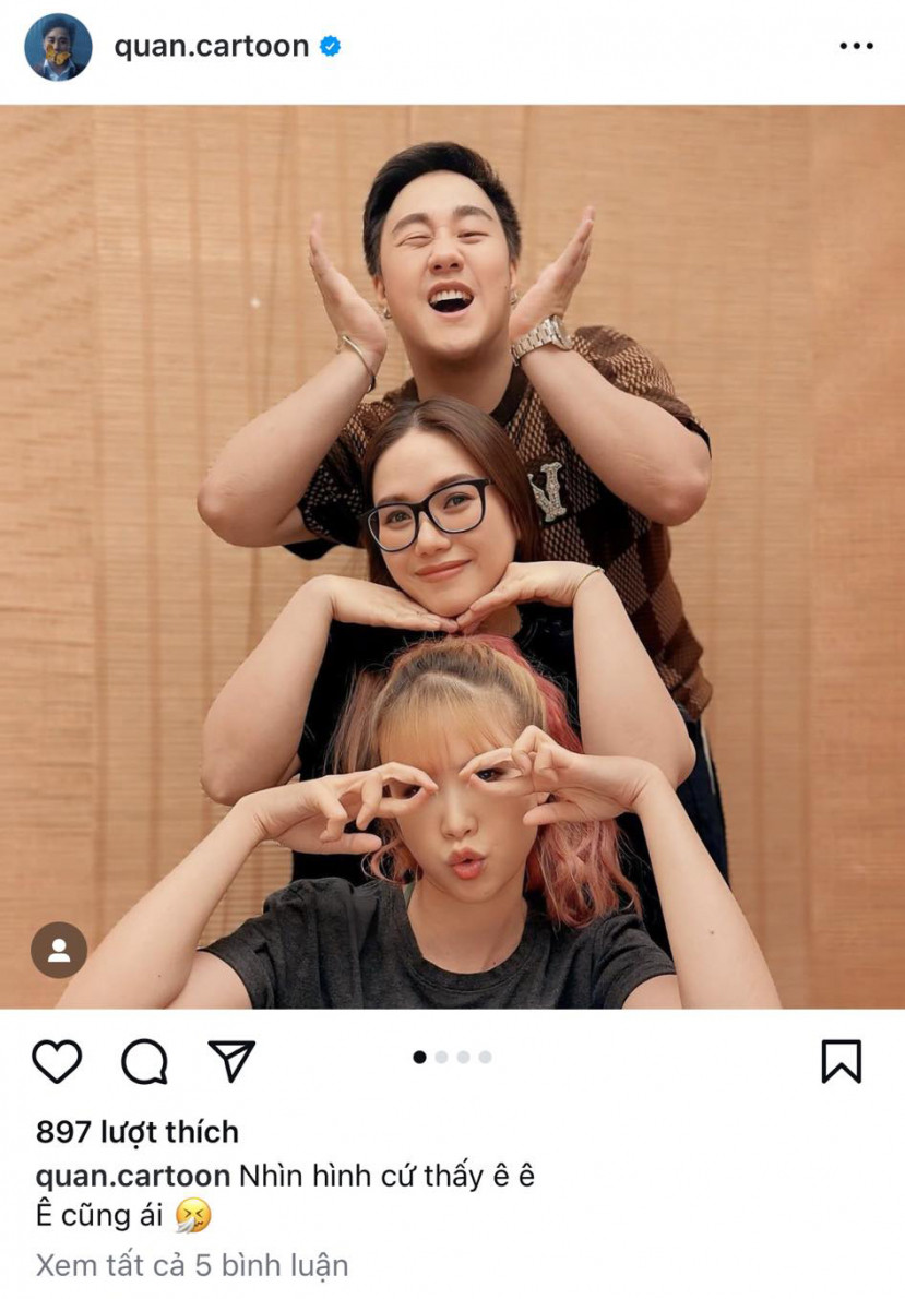 Dòng trạng thái của Trung Quân chia sẻ khiến Khởi My vướng "kiếp nạn" hôn nhân rạn nứt. Dòng trạng thái của Trung Quân chia sẻ khiến Khởi My vướng "kiếp nạn" hôn nhân rạn nứt.