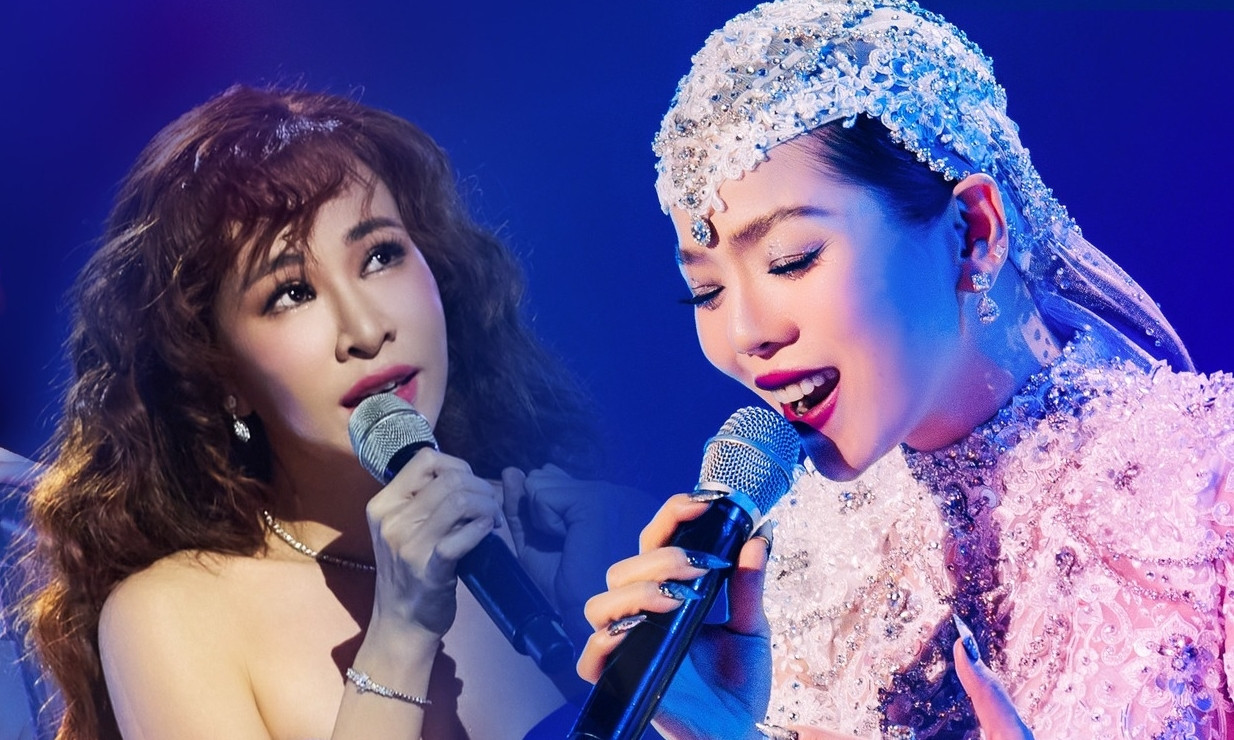 Bên cạnh đó, Uyên Linh cũng bày tỏ tình cảm dành cho đàn chị. Bên cạnh đó, Uyên Linh cũng bày tỏ tình cảm dành cho đàn chị.