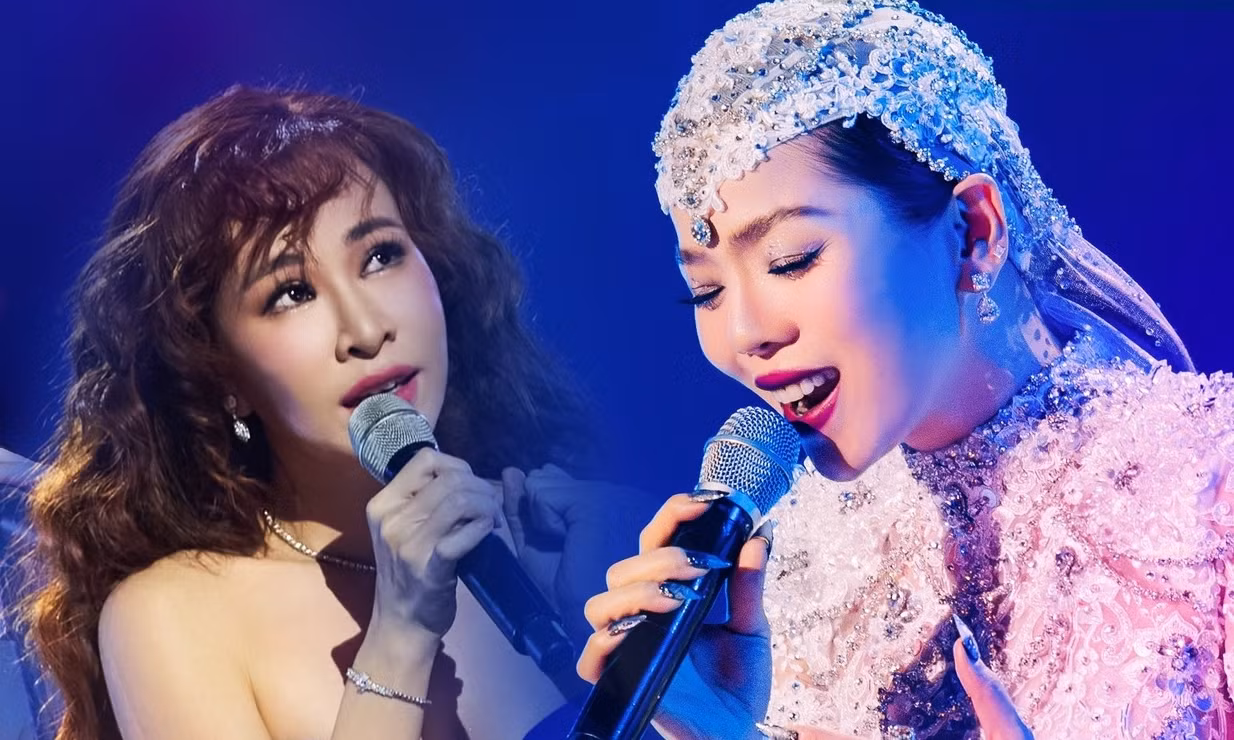 Bên cạnh đó, Uyên Linh cũng bày tỏ tình cảm dành cho đàn chị. Bên cạnh đó, Uyên Linh cũng bày tỏ tình cảm dành cho đàn chị.