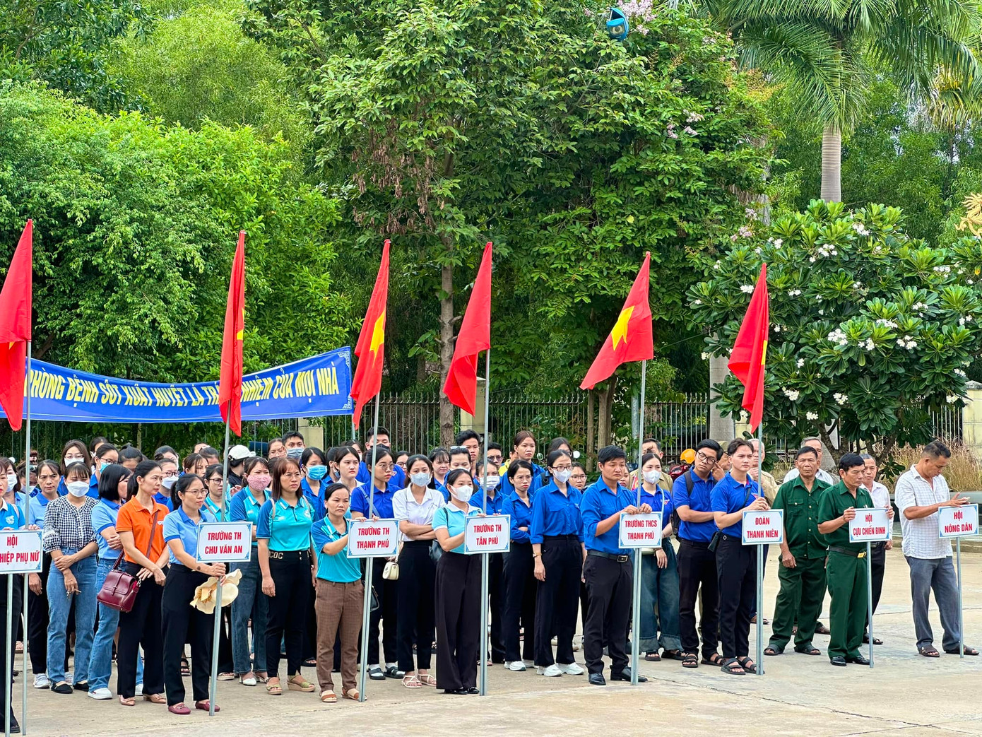 Ảnh: Đoàn Thanh Niên Xã Thạnh Phú