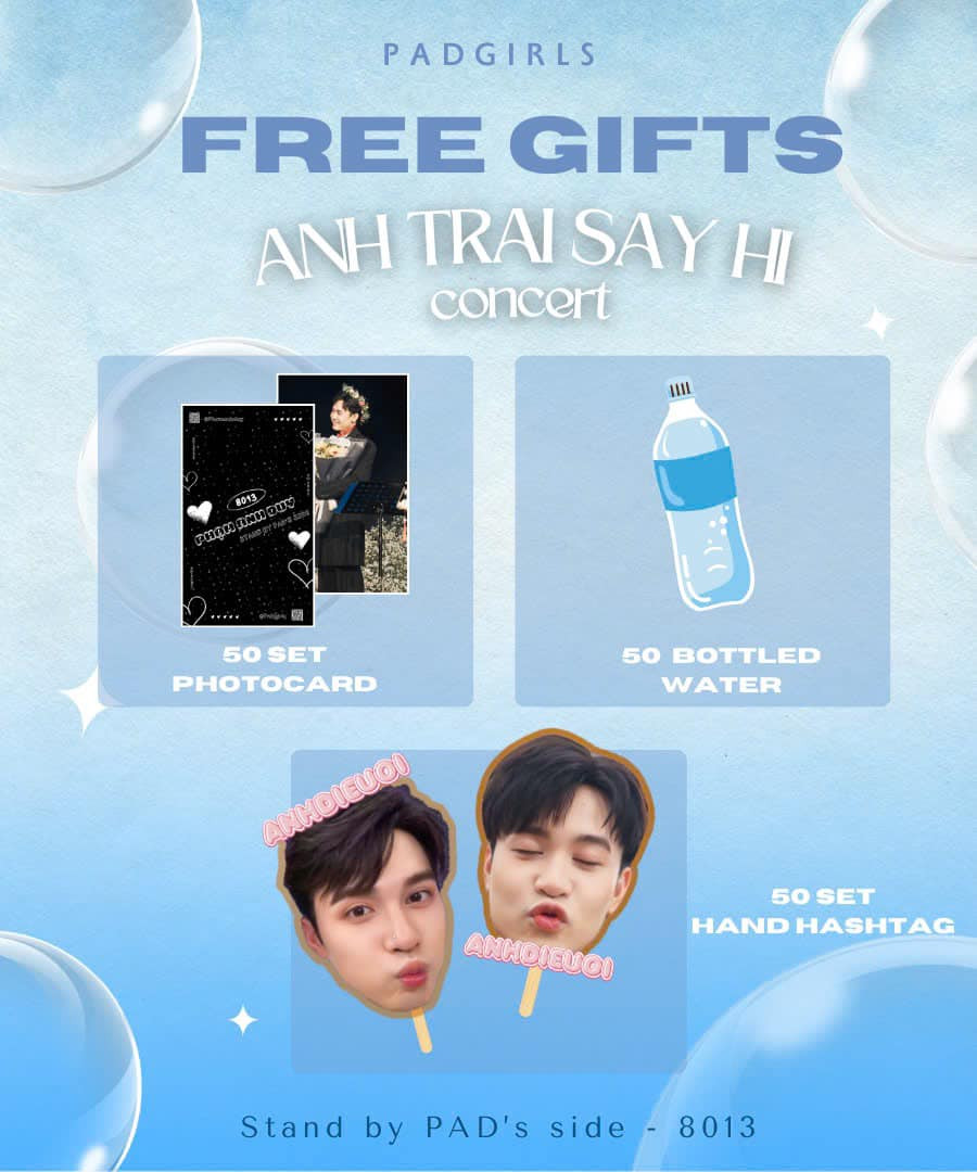 FC Phạm Anh Duy chia sẻ: "Tất cả các project tụi mình làm là lấy anh Duy làm tâm để tập trung support và vẫn với tinh thần hướng về mục tiêu anh Duy nhìn thấy gì và anh Duy nhận được gì, trực diện và trực tiếp". Ảnh: PADgirls Stand by PAD's side - 8013 FC Phạm Anh Duy chia sẻ: "Tất cả các project tụi mình làm là lấy anh Duy làm tâm để tập trung support và vẫn với tinh thần hướng về mục tiêu anh Duy nhìn thấy gì và anh Duy nhận được gì, trực diện và trực tiếp". Ảnh: PADgirls Stand by PAD's side - 8013