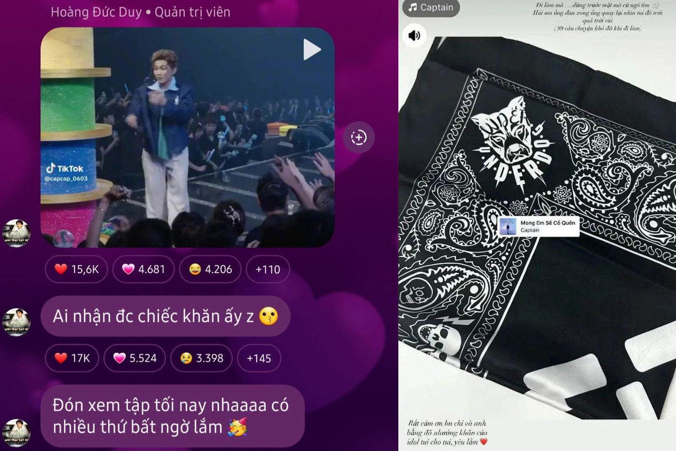 Nhiều bình luận bức xúc việc staff lấy danh nghĩa chương trình, nghệ sĩ để đòi lại quà từ khán giả. Nhiều bình luận bức xúc việc staff lấy danh nghĩa chương trình, nghệ sĩ để đòi lại quà từ khán giả.