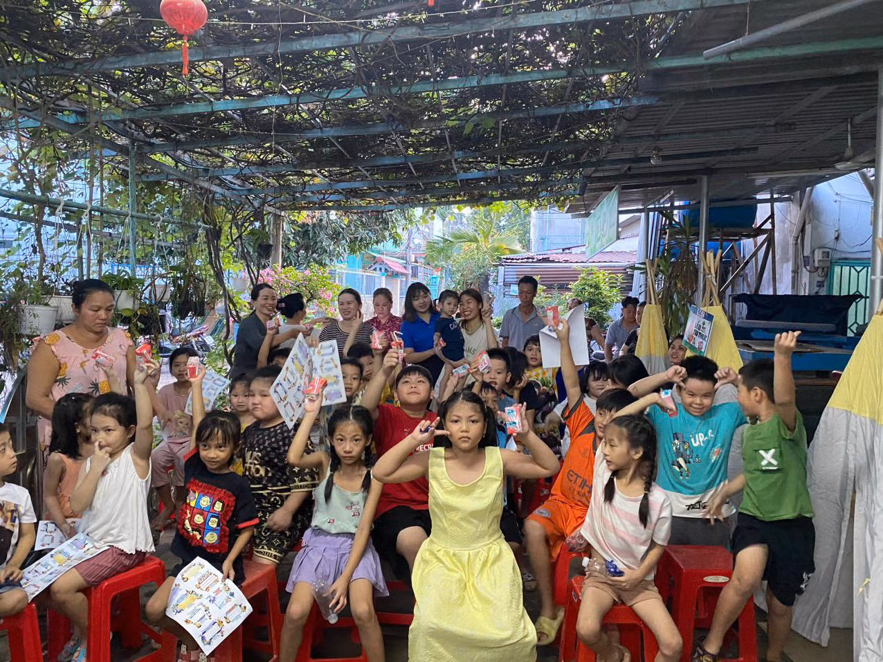 Ảnh: Đoàn Trung tâm GDNN - GDTX Quận 12. Ảnh: Đoàn Trung tâm GDNN - GDTX Quận 12.