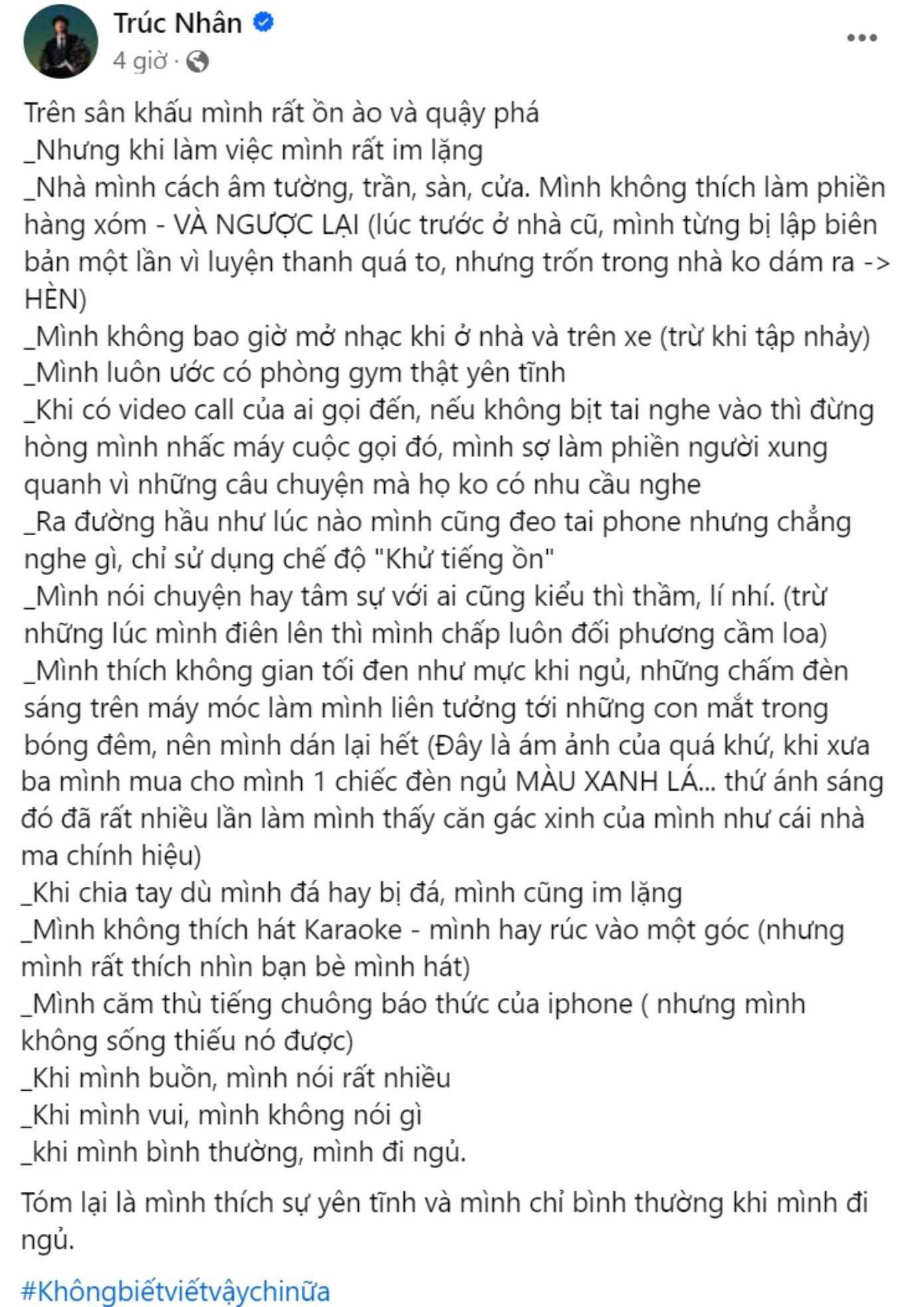 Trước bài viết "tự thuật", netizen dự đoán anh đang hé lộ sản phẩm sắp ra mắt. Trước bài viết "tự thuật", netizen dự đoán anh đang hé lộ sản phẩm sắp ra mắt.