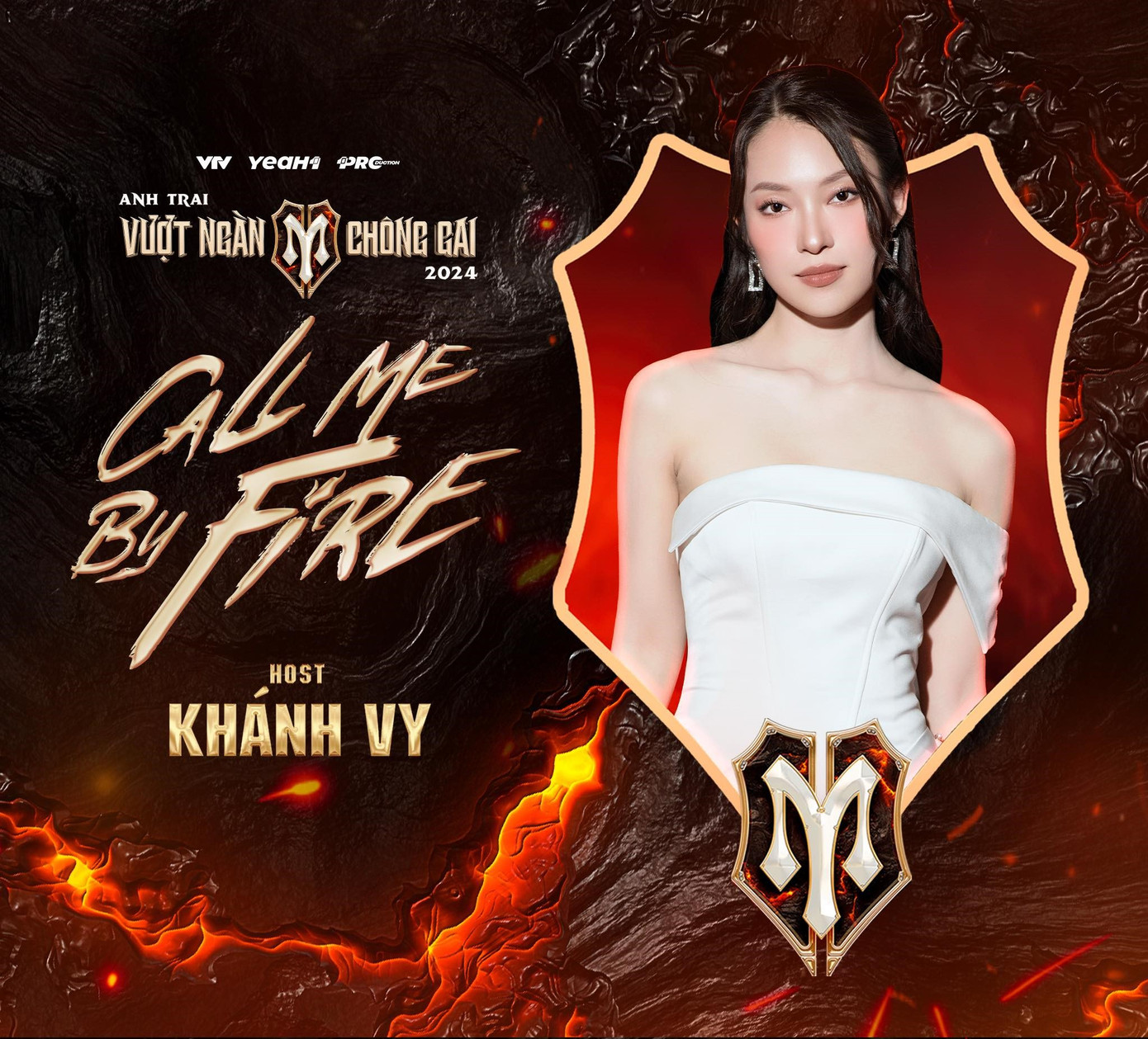 MC Khánh Vy sẽ đồng hành cùng MC Anh Tuấn trong những tập tiếp theo tại Anh Trai Vượt Ngàn Chông Gai.