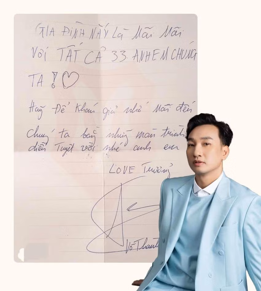 Lời nhắn nhủ mà anh tài Thành Trung để lại cho các anh em.
