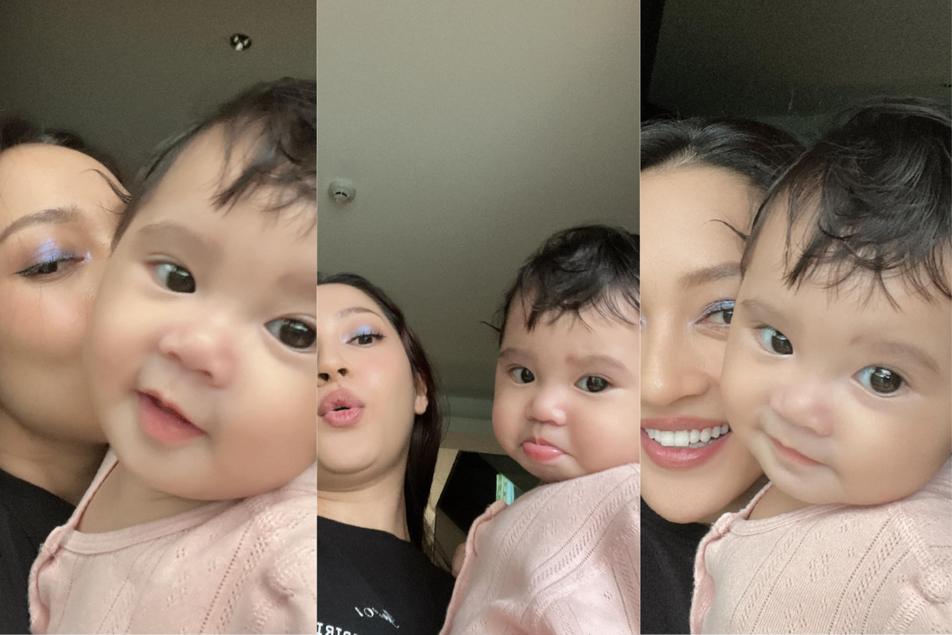 Công chúa nhỏ của Bảo Anh có đôi mắt to tròn, khuôn miệng xinh xắn. Công chúa nhỏ của Bảo Anh có đôi mắt to tròn, khuôn miệng xinh xắn.