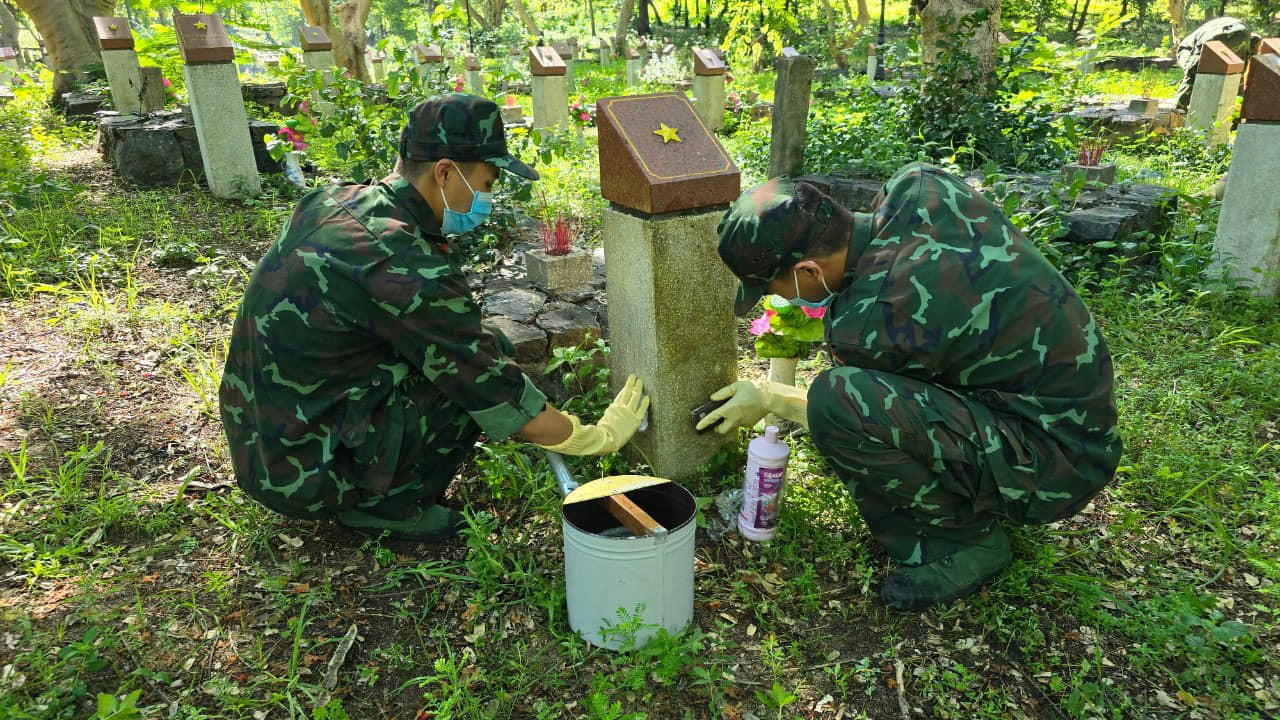 Ảnh: Tuổi trẻ huyện Côn Đảo